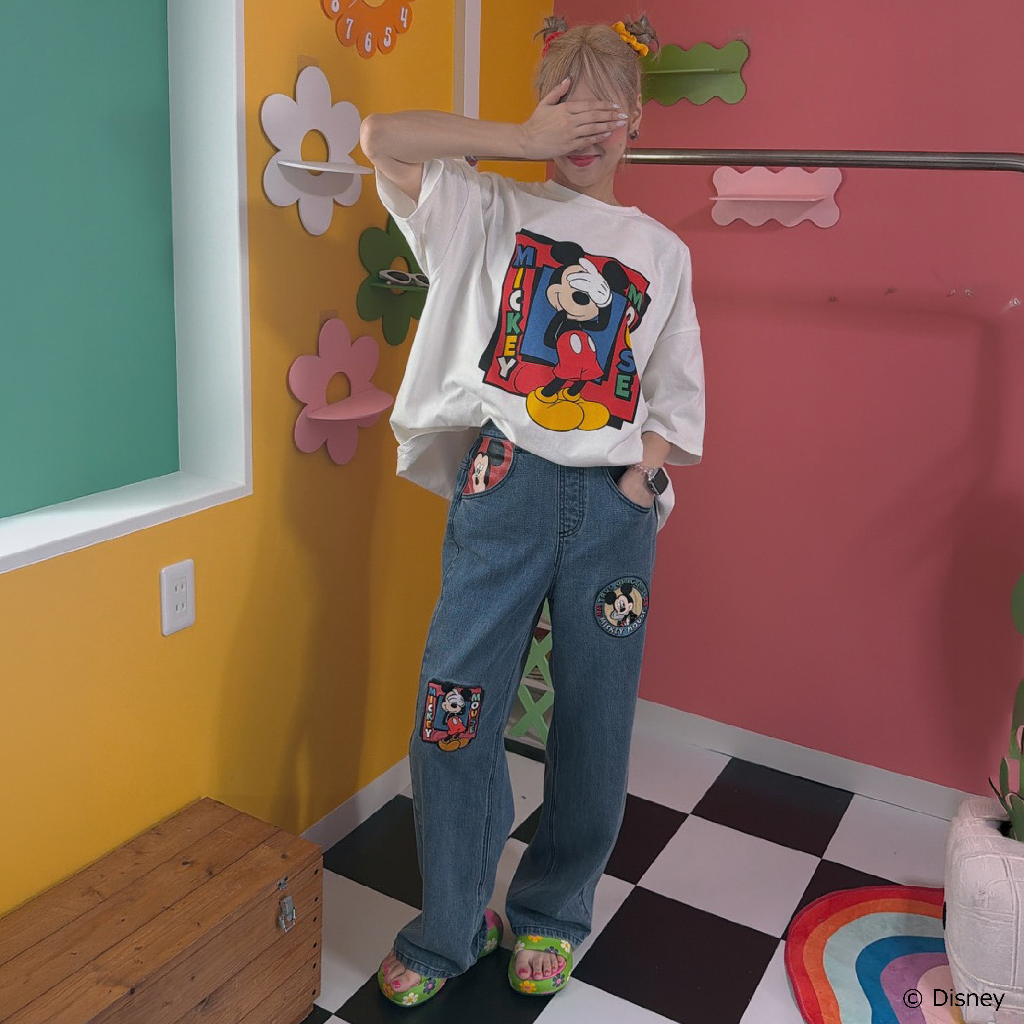 ※予約※LINK@オリジナルミッキーTシャツ 5月中の出荷予定