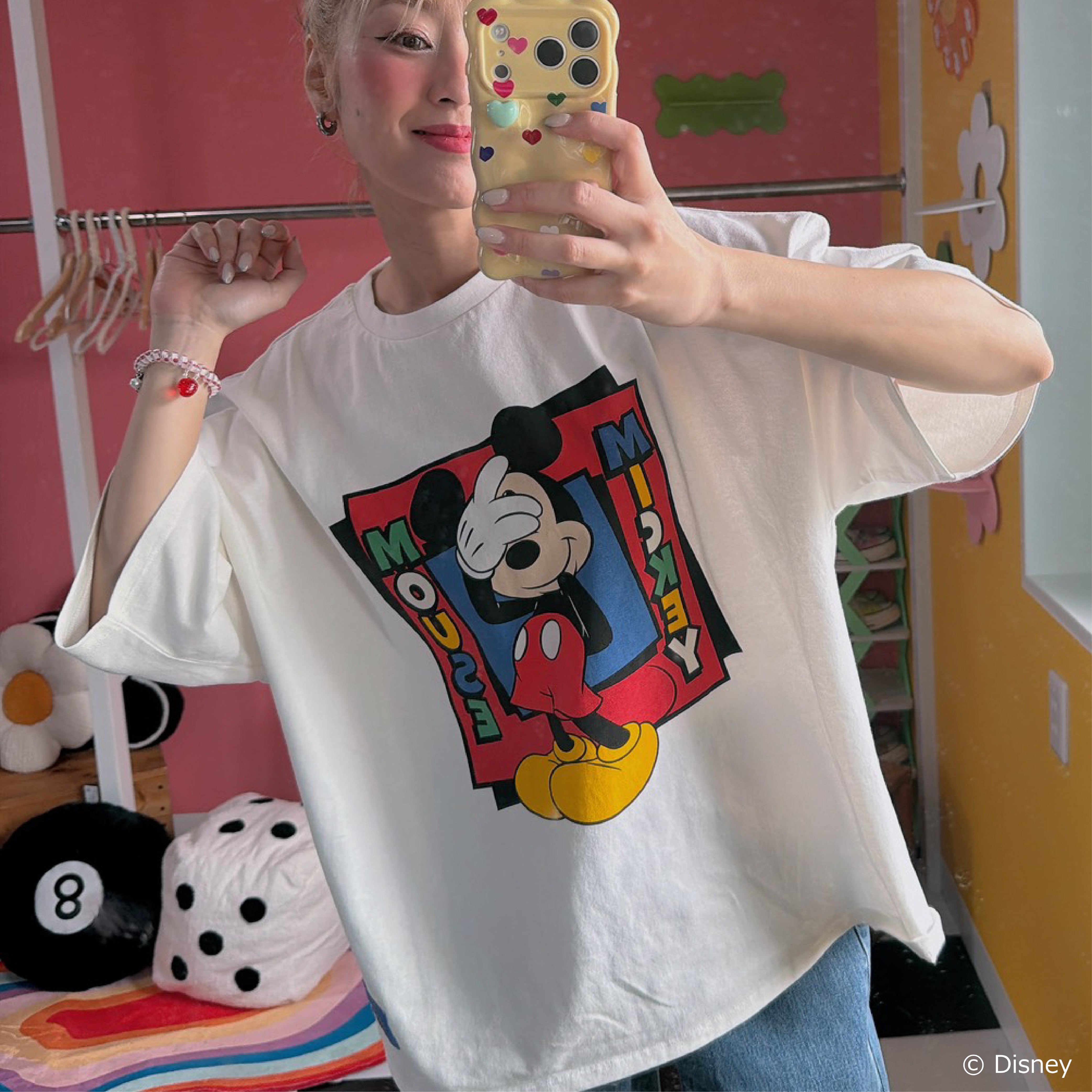 ※予約※LINK@オリジナルミッキーTシャツ 5月中の出荷予定