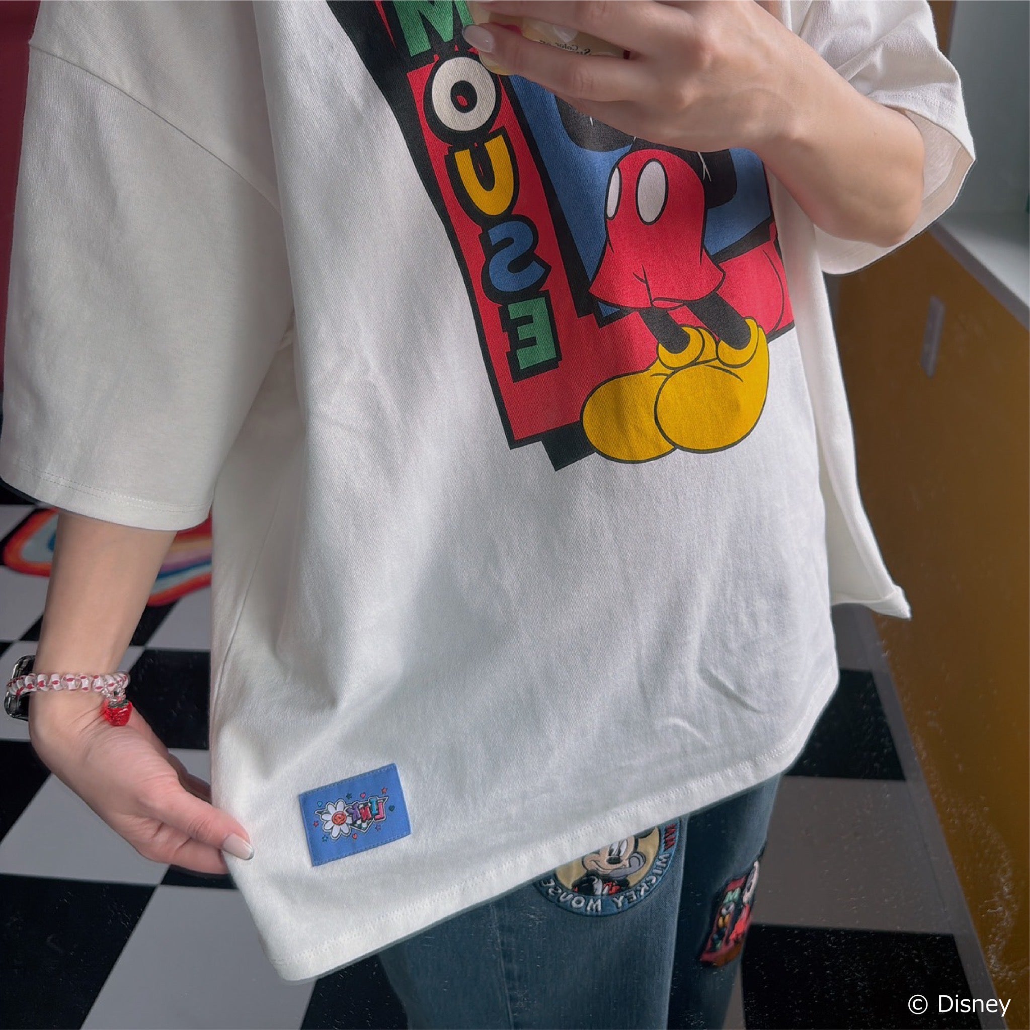 ※予約※LINK@オリジナルミッキーTシャツ 5月中の出荷予定