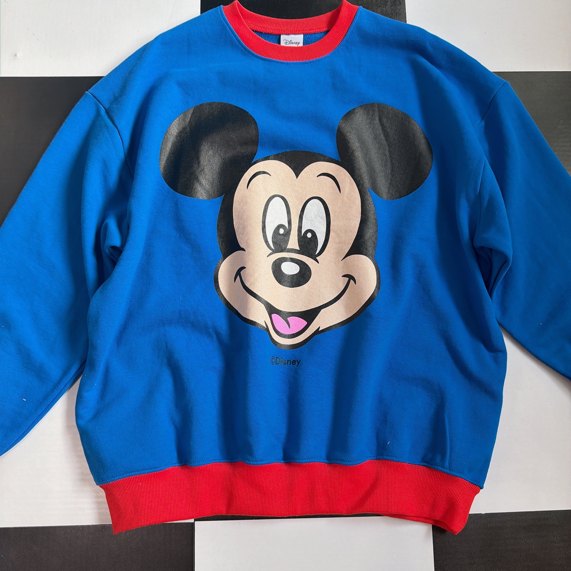 ※予約※2色 ミッキーフェイススウェット 3月中の出荷予定
