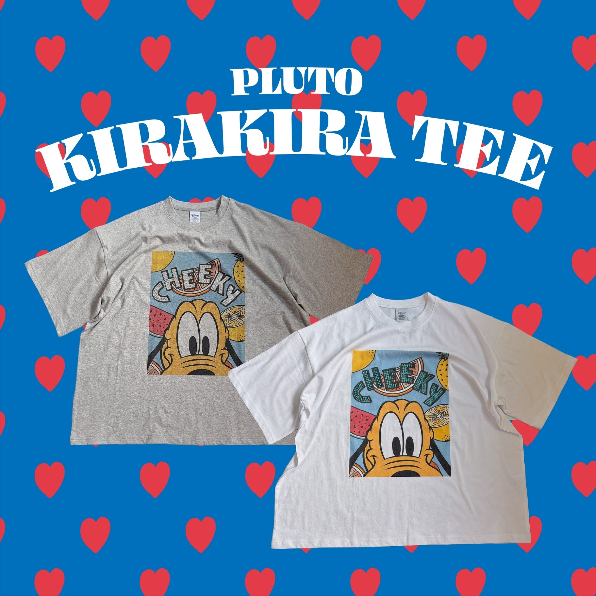 ※予約※2色 キラキラプルートTシャツ3月中の出荷予定