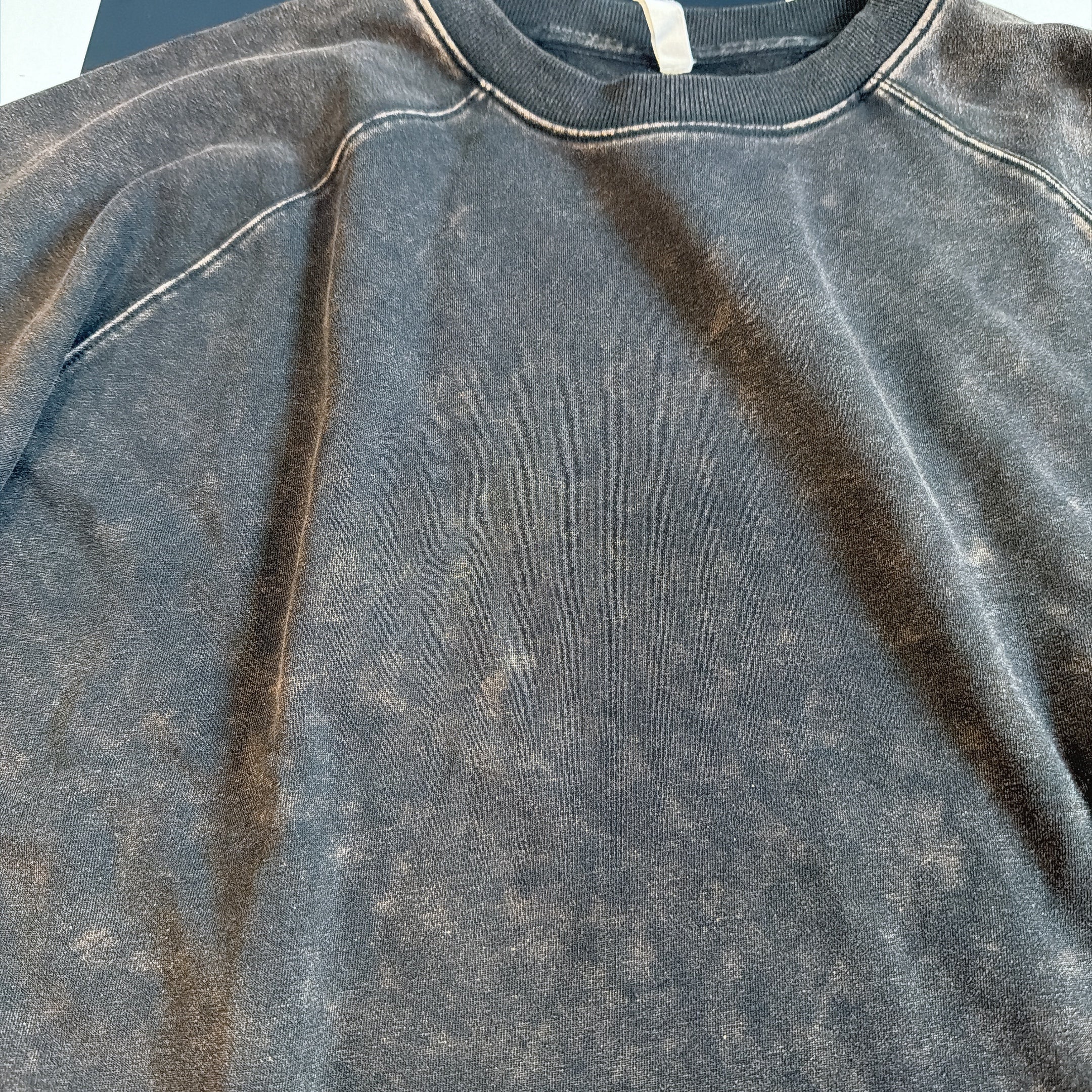 ※上限あり予約※2色 セットアップ可 ケミカル加工 ライトスウェットチュニック  3月上旬出荷予定