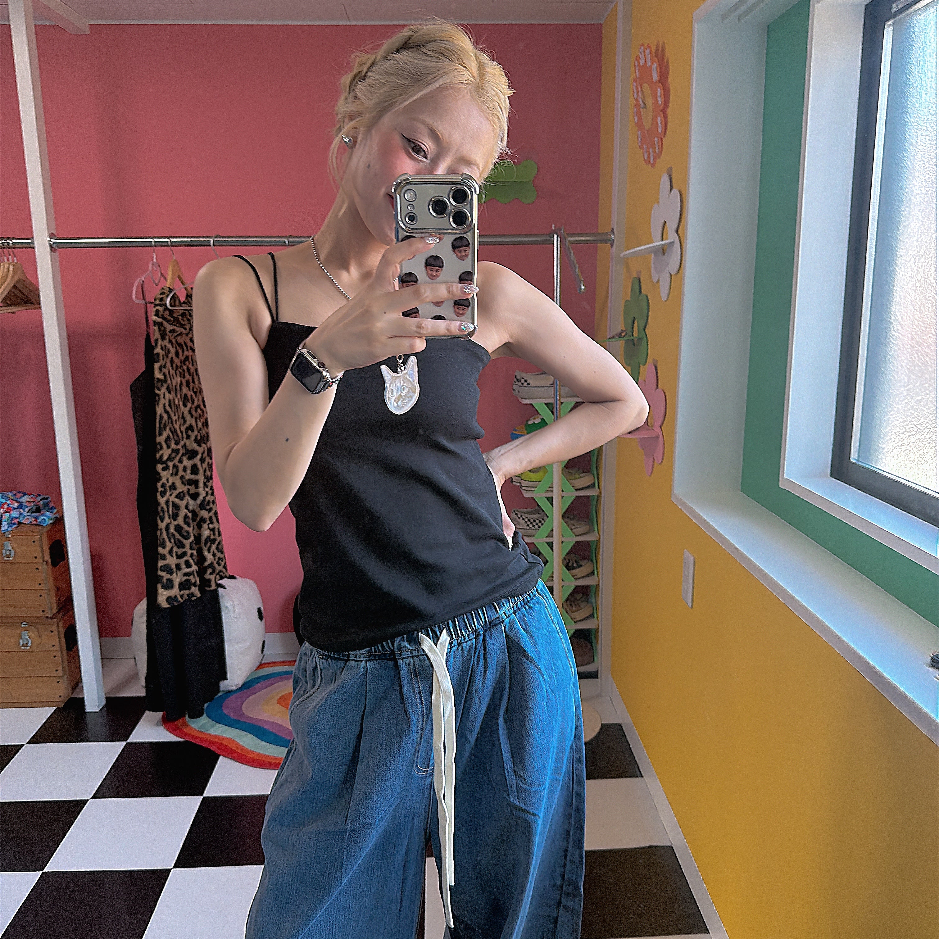 *Reservations with an upper limit* Double Strap Camisole with Built-in Bra - Scheduled for shipment by the end of August
