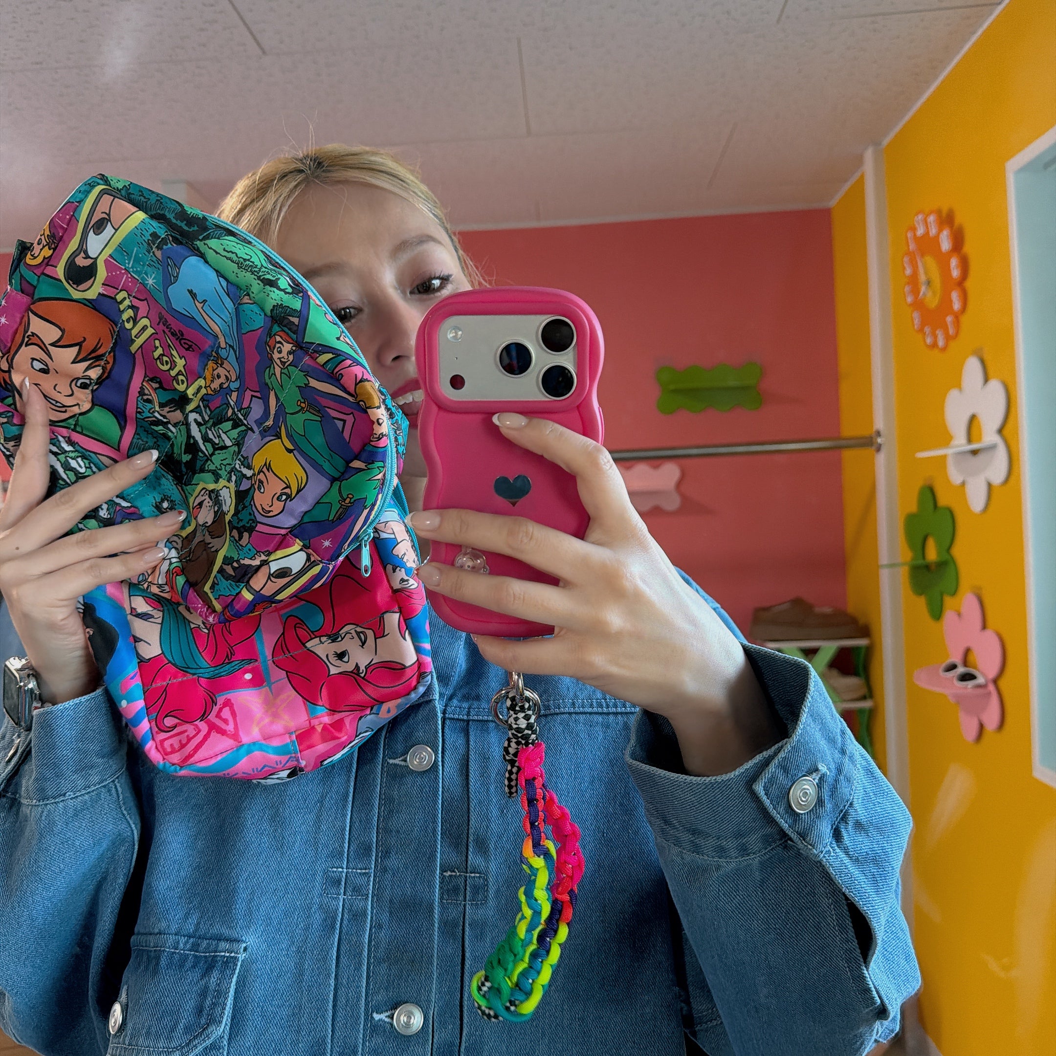 ※上限あり予約※3種類 NOSTALGICA DISNEY 総柄シリーズ キルティングポーチ 5月中の出荷予定