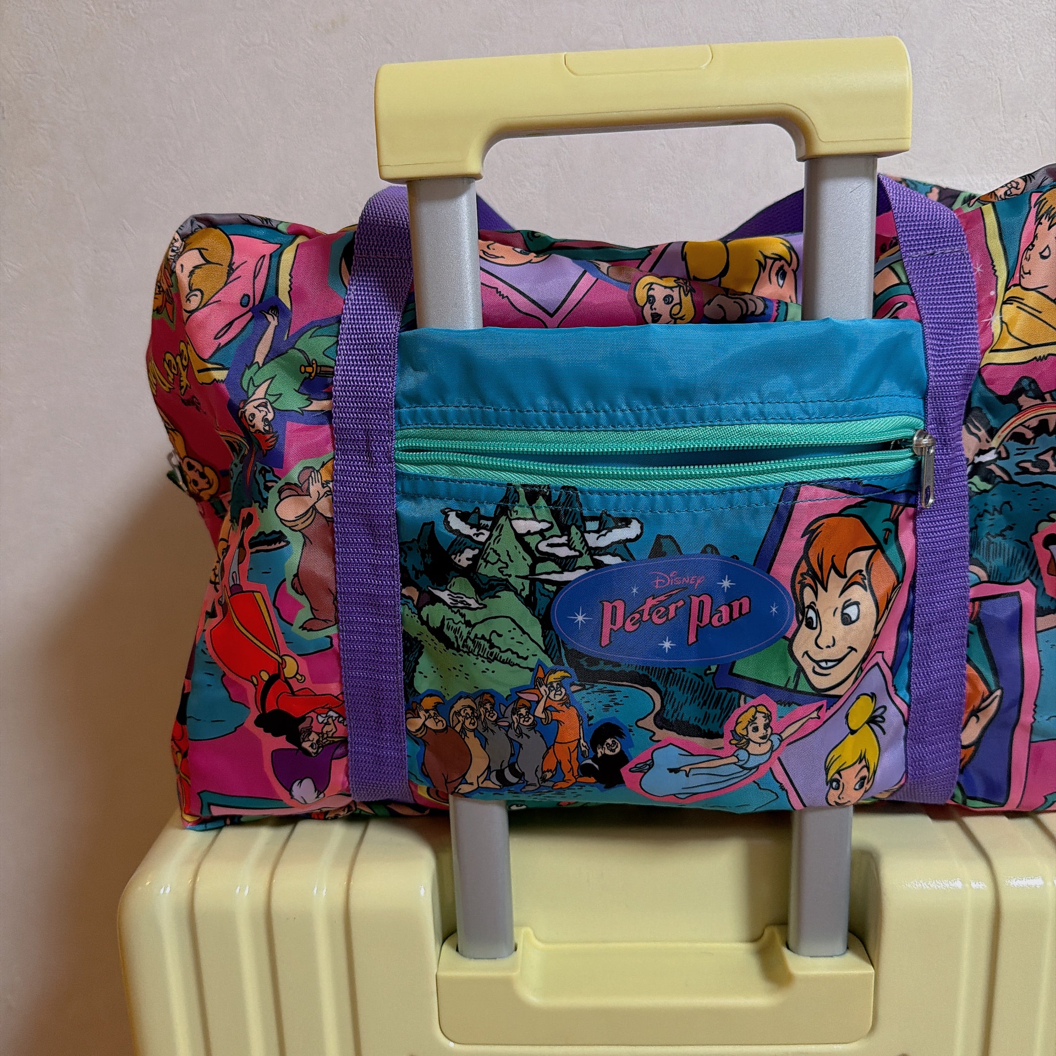 ※上限あり予約※3種類 NOSTALGICA DISNEY 総柄シリーズ 折りたたみボストンバッグ  5月中の出荷予定