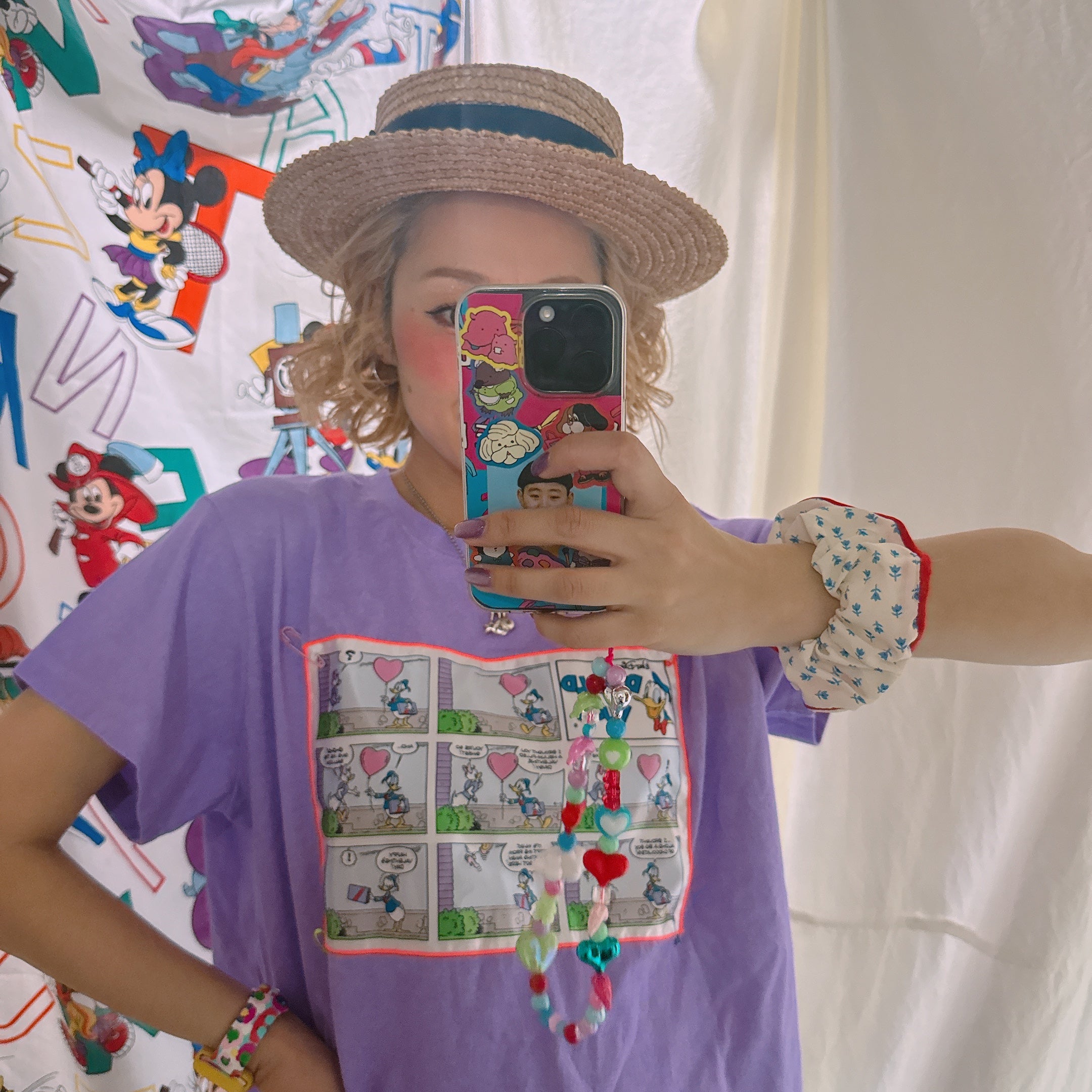 *Pre-order* 2 colors Comic Donald design TEE Scheduled to ship in July