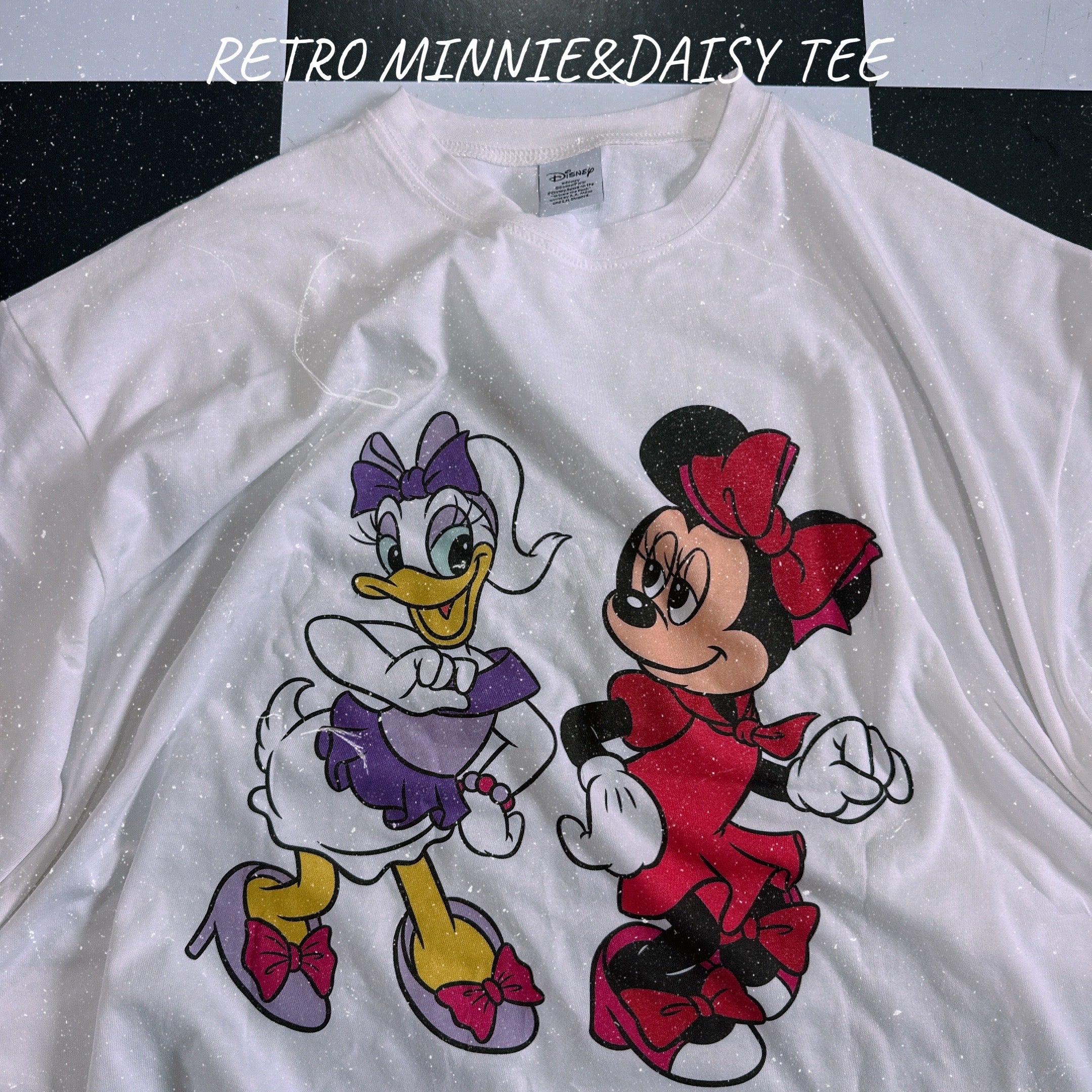 *Pre-order* 2 colors Retro Minnie and Daisy TEE Scheduled to ship in July