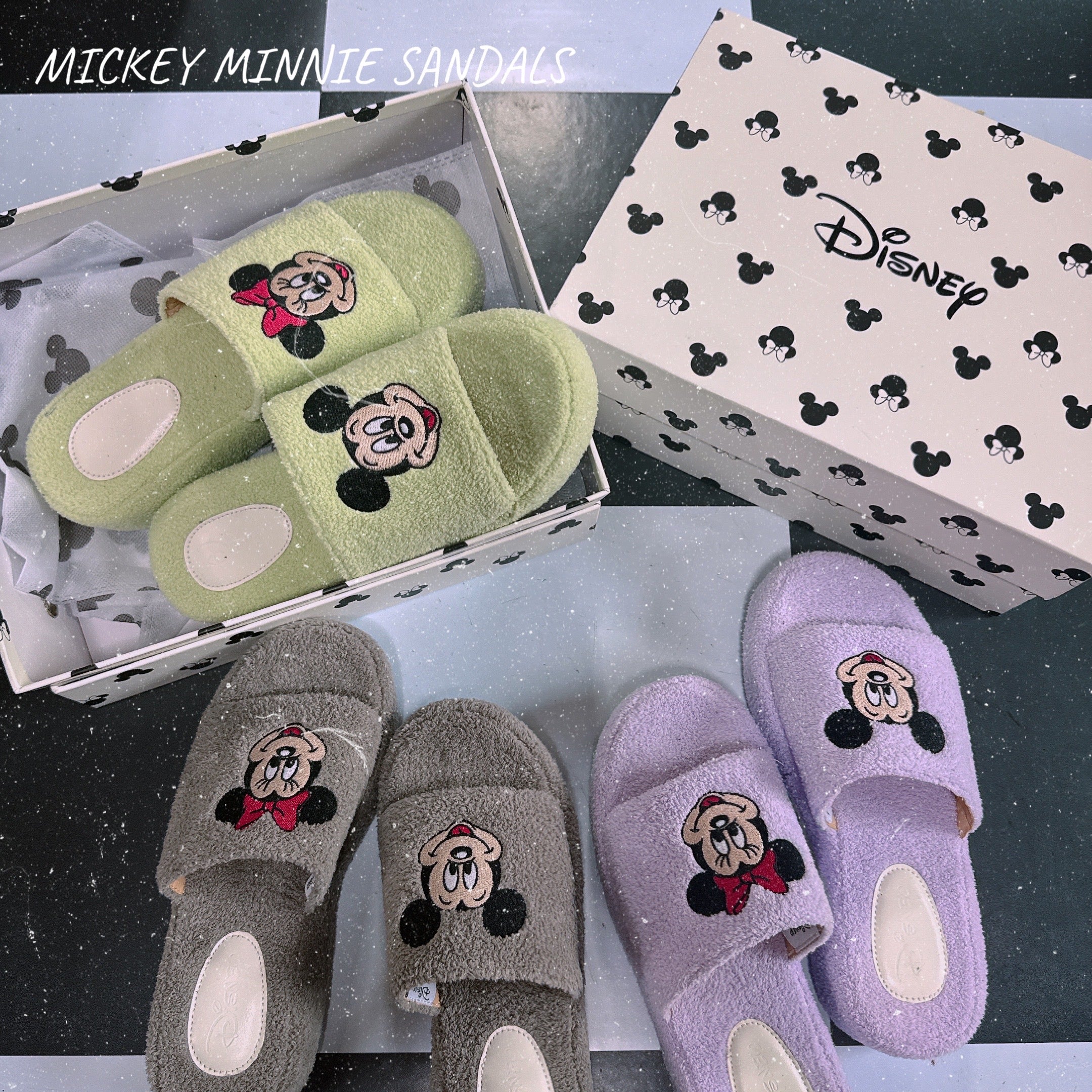 *Pre-order* 3 types of Miki Mini Sandals Scheduled to ship in July