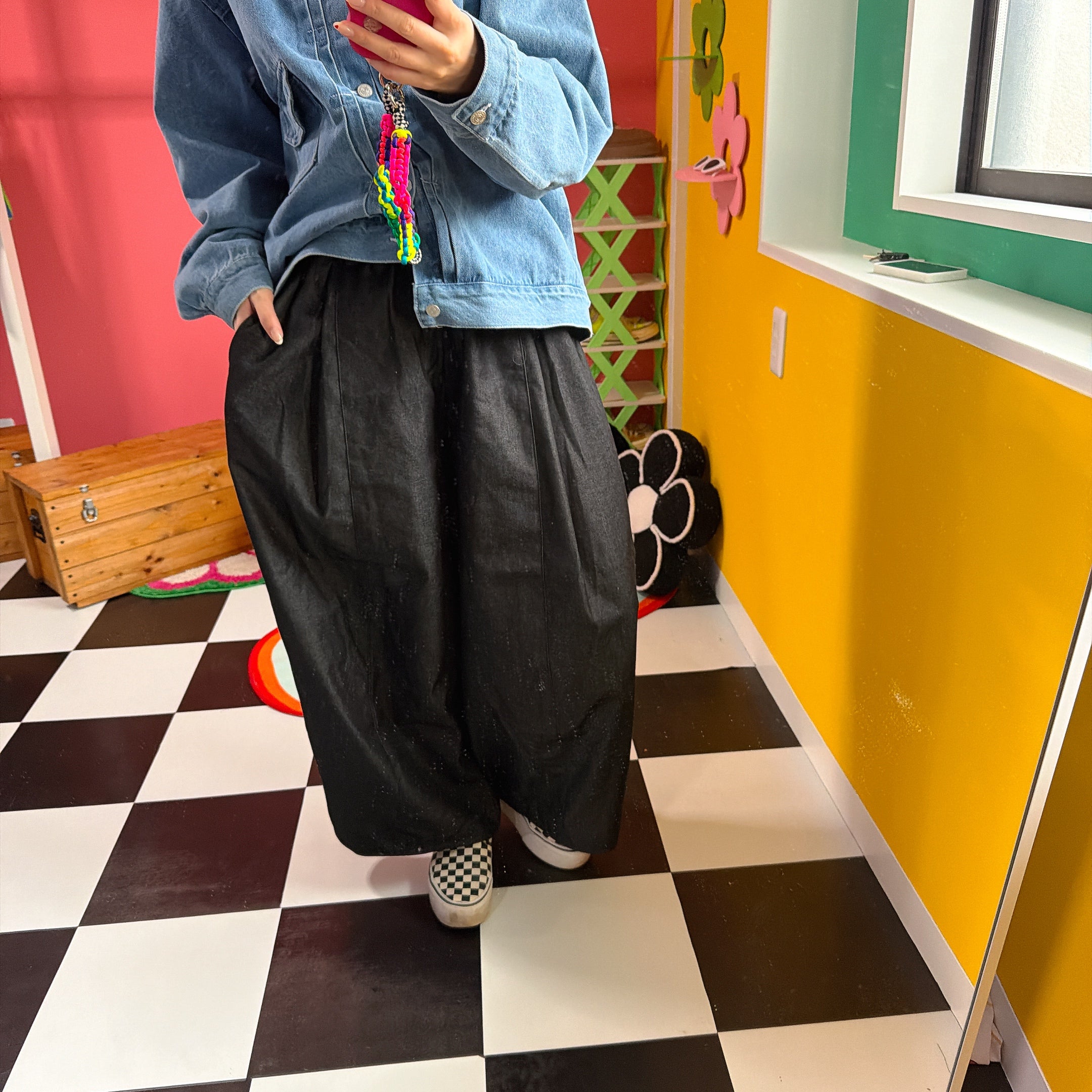 即納 4種類 1点ずつのみ ハンドメイドちゃまべべパンツ