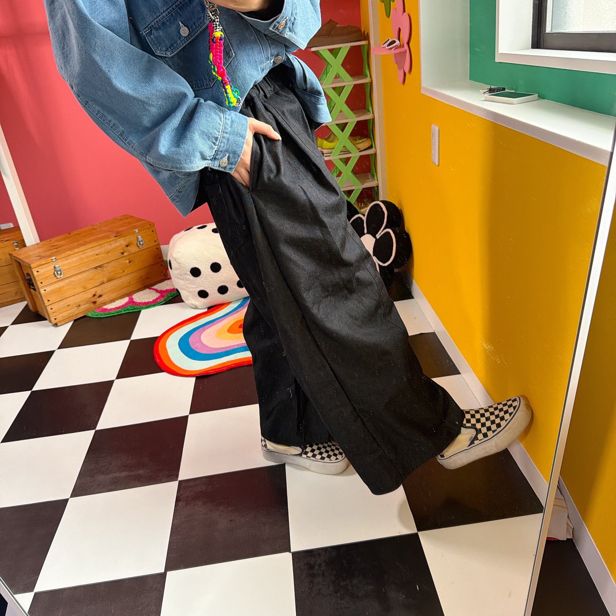 即納 4種類 1点ずつのみ ハンドメイドちゃまべべパンツ