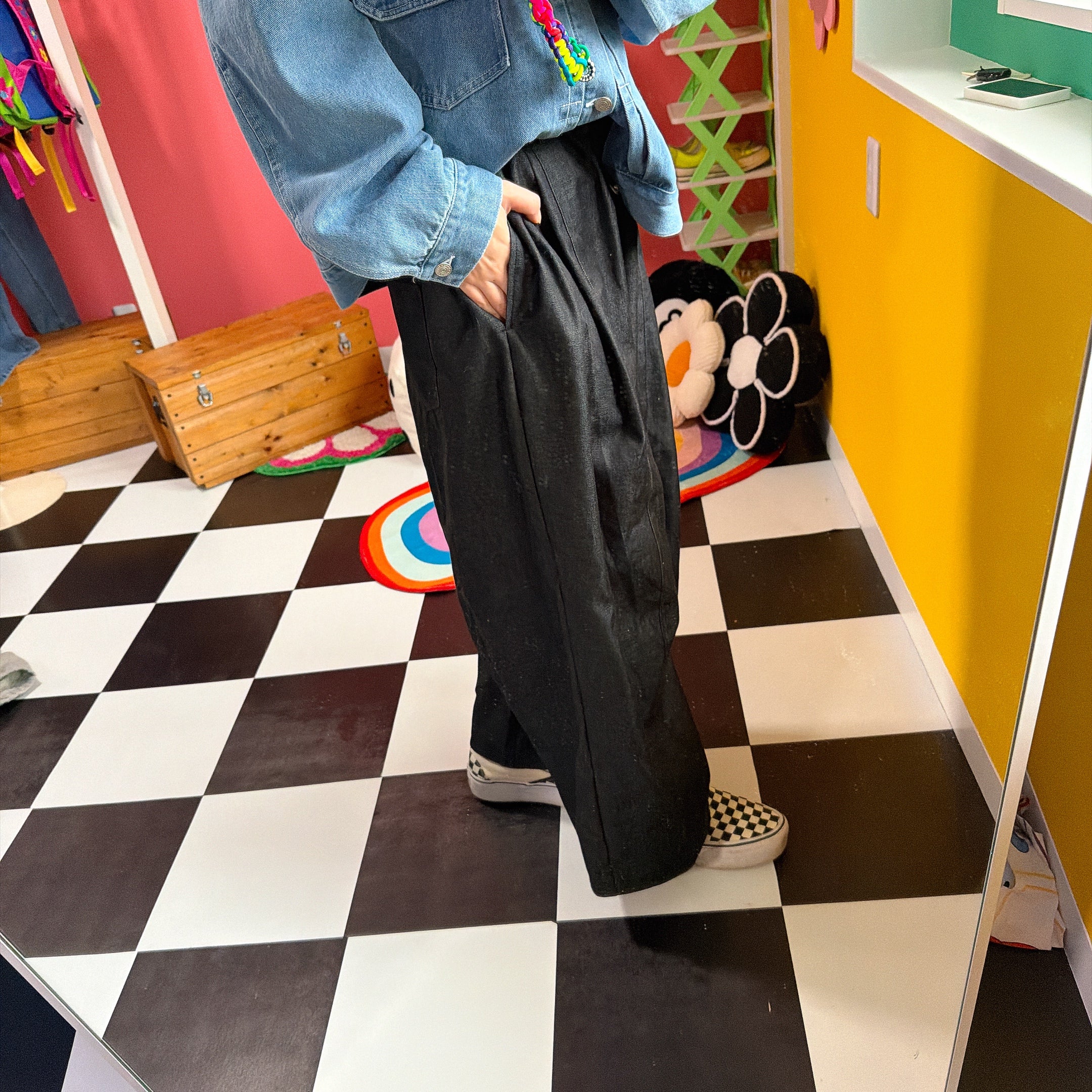 即納 4種類 1点ずつのみ ハンドメイドちゃまべべパンツ