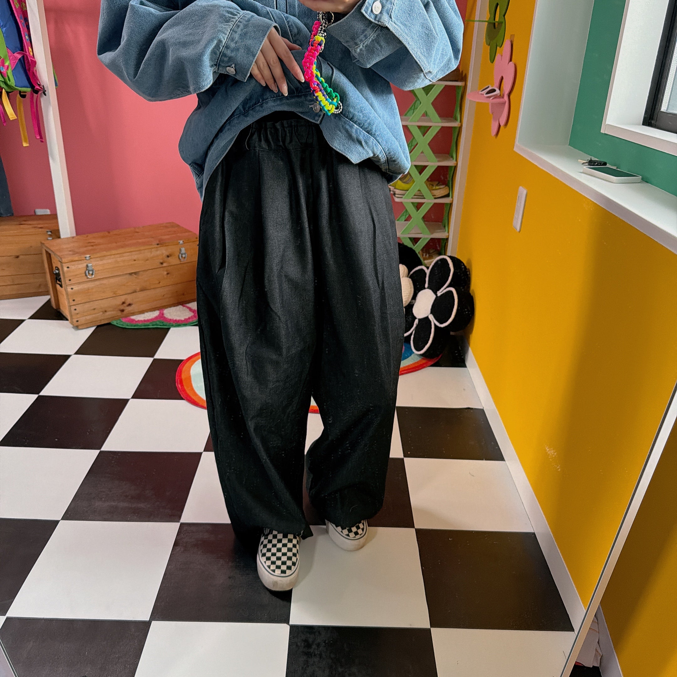 即納 4種類 1点ずつのみ ハンドメイドちゃまべべパンツ