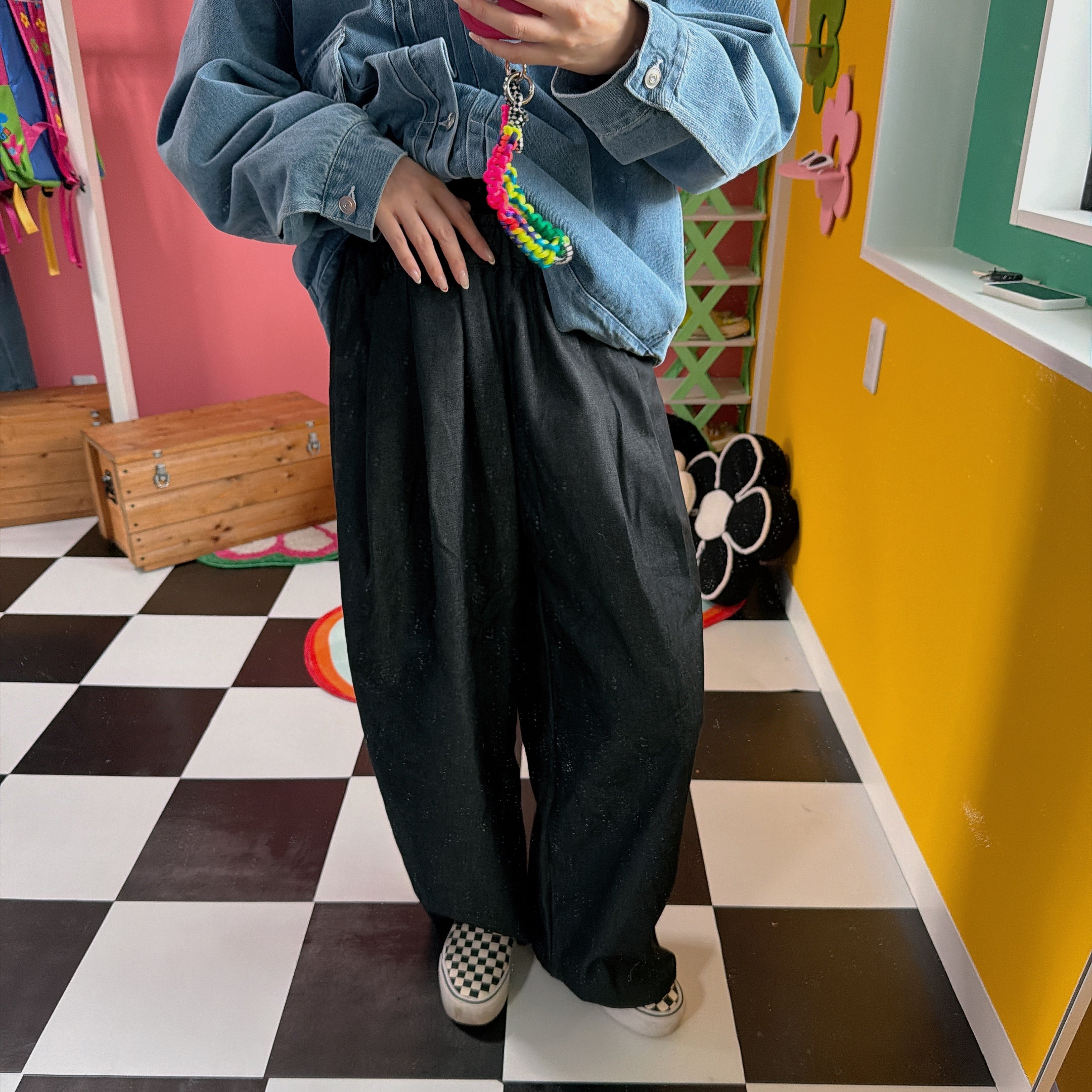 即納 4種類 1点ずつのみ ハンドメイドちゃまべべパンツ