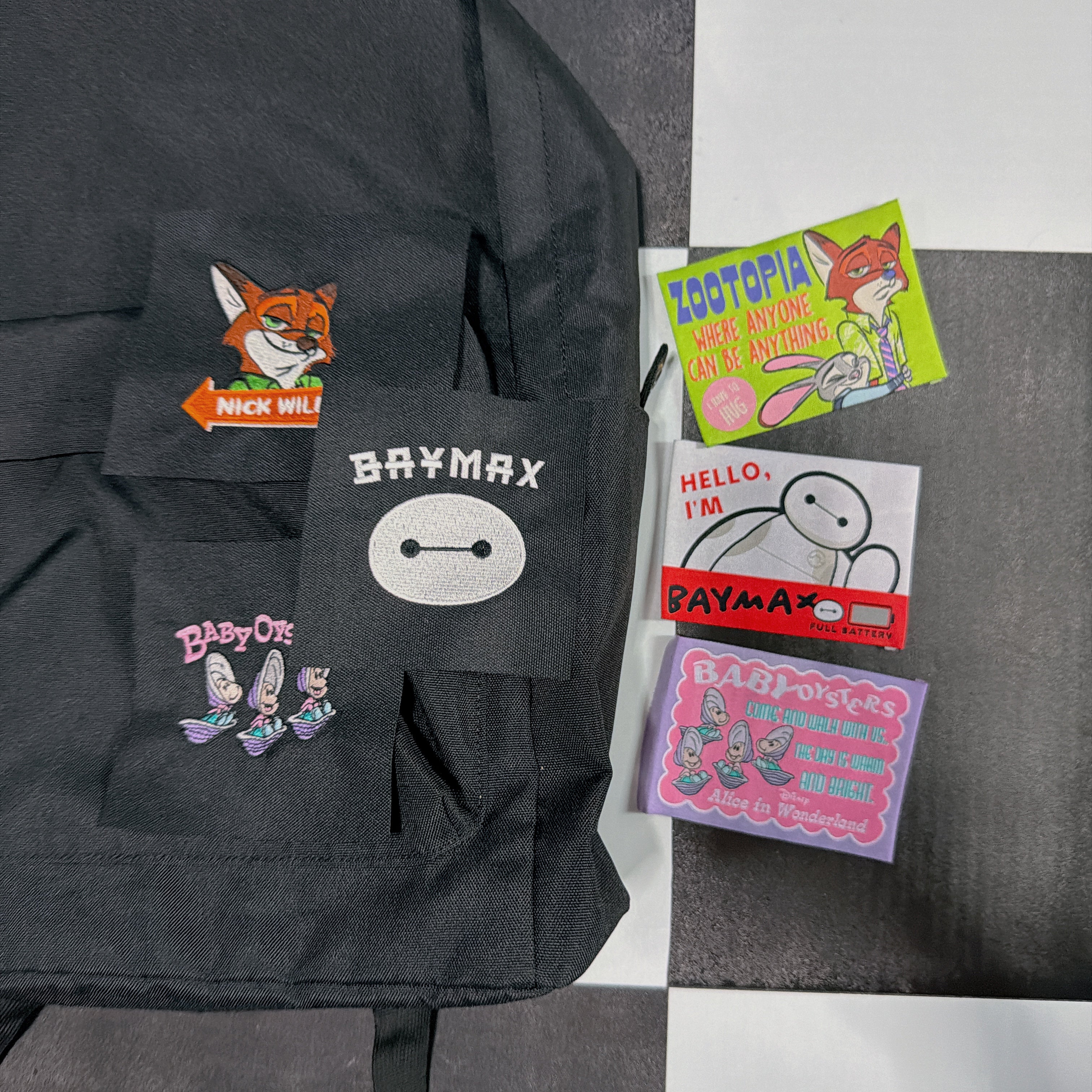 ※先行予約アイテム※3種類 ディズニーワンポイントバックパック 2月中の出荷予定
