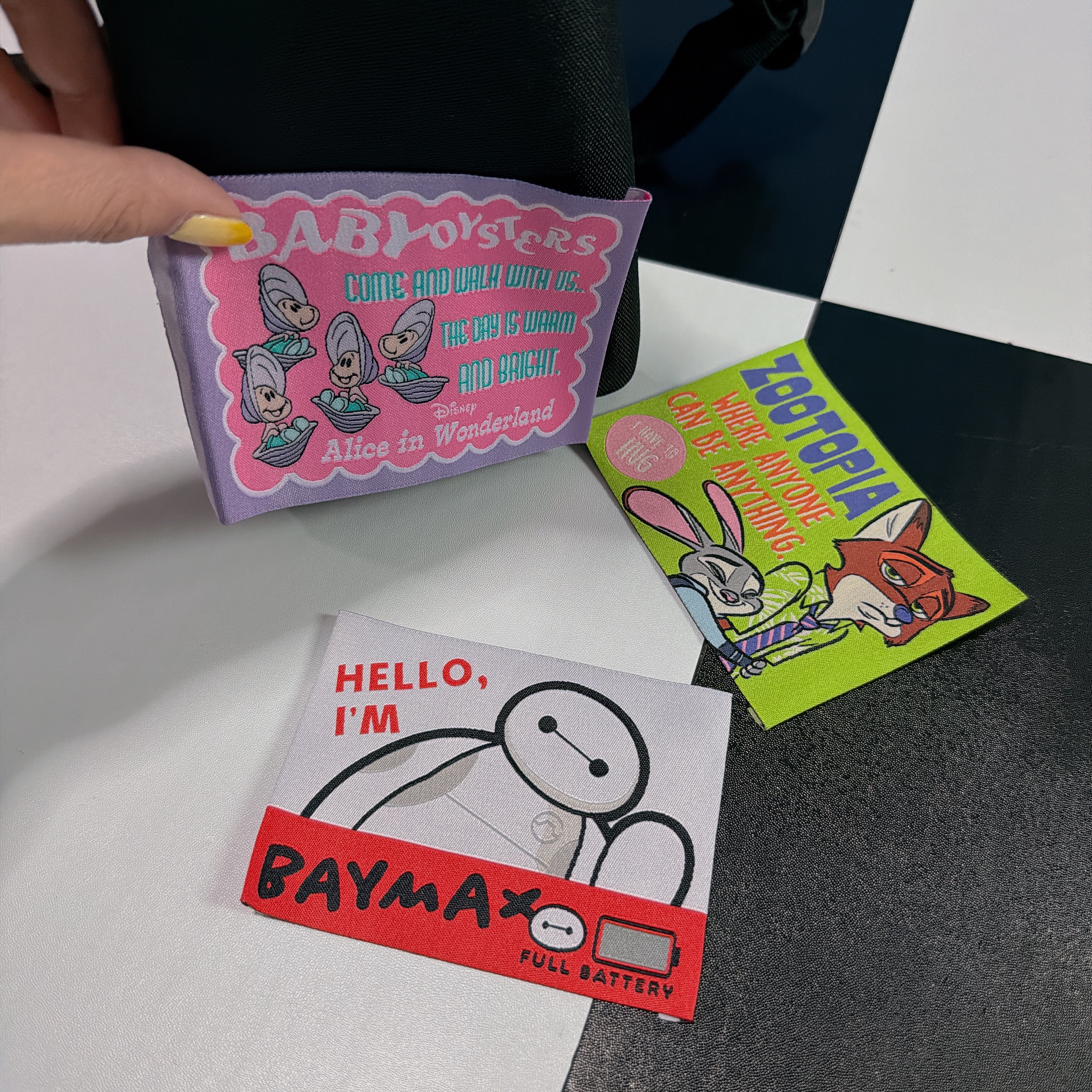 ※先行予約アイテム※3種類 ディズニーワンポイントバックパック 2月中の出荷予定