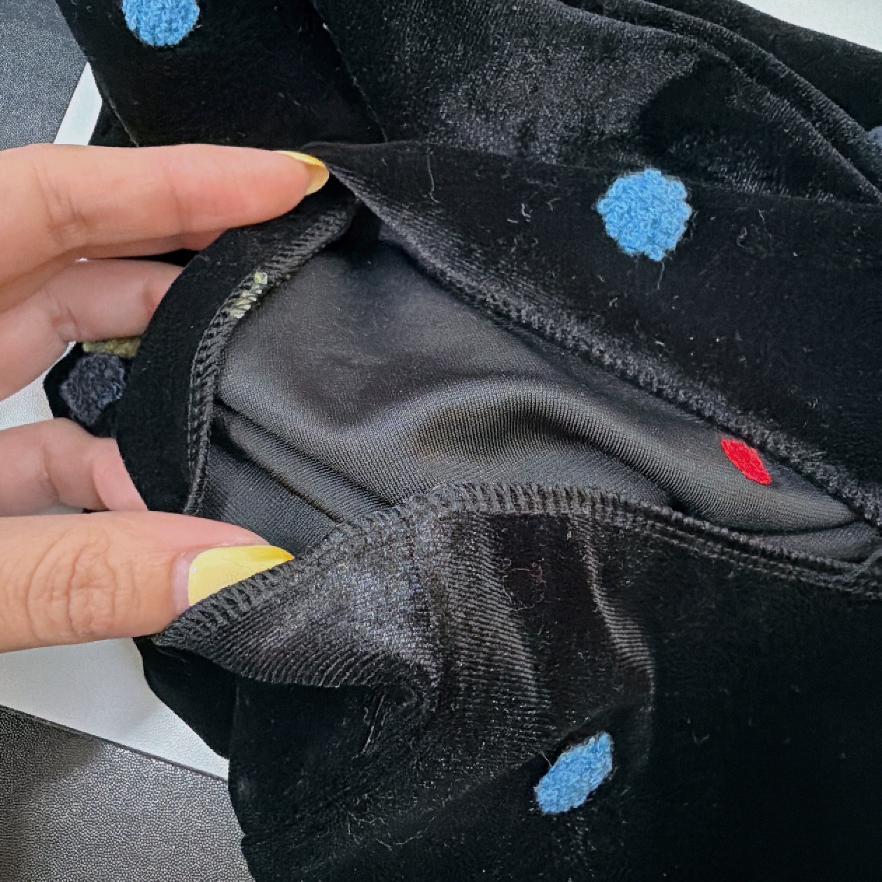 ※予約※ポンポンベロアパンツ 11月下旬〜12月上旬のお届け予定