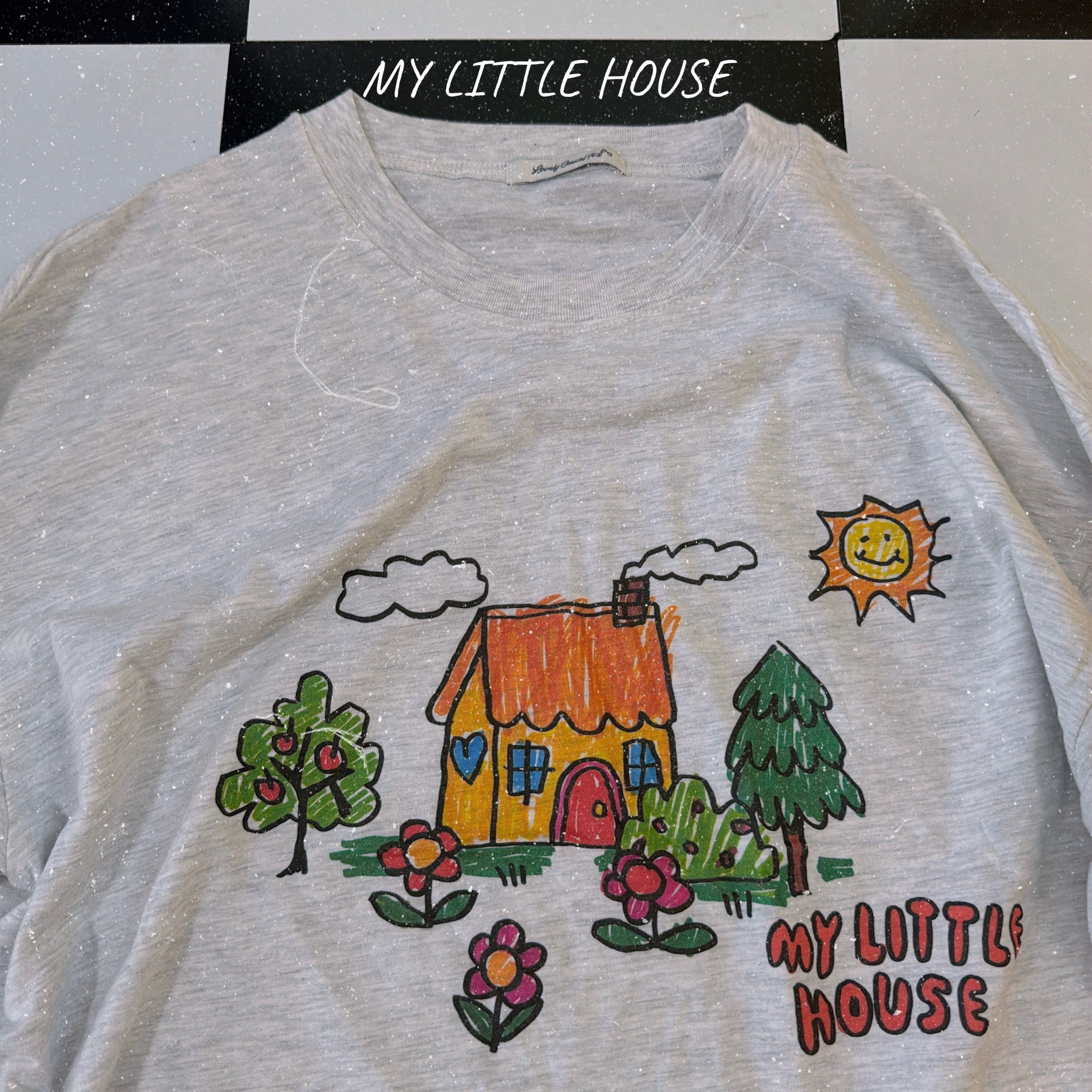 ※予約※レトロハウス落書きロンTEE 11月下旬〜12月上旬のお届け予定