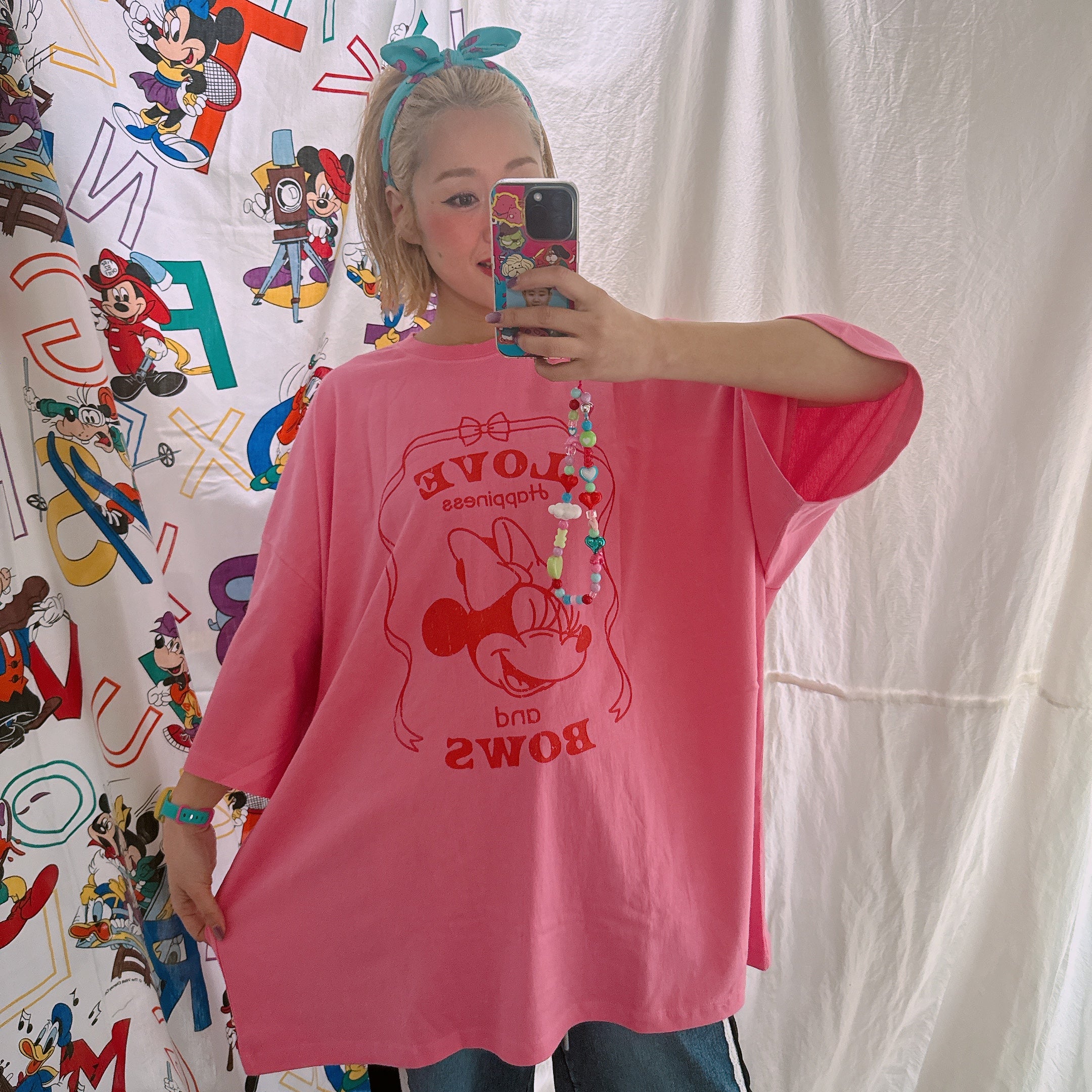 *New color reservation* Retro Minnie Big TEE Scheduled to ship around mid-July