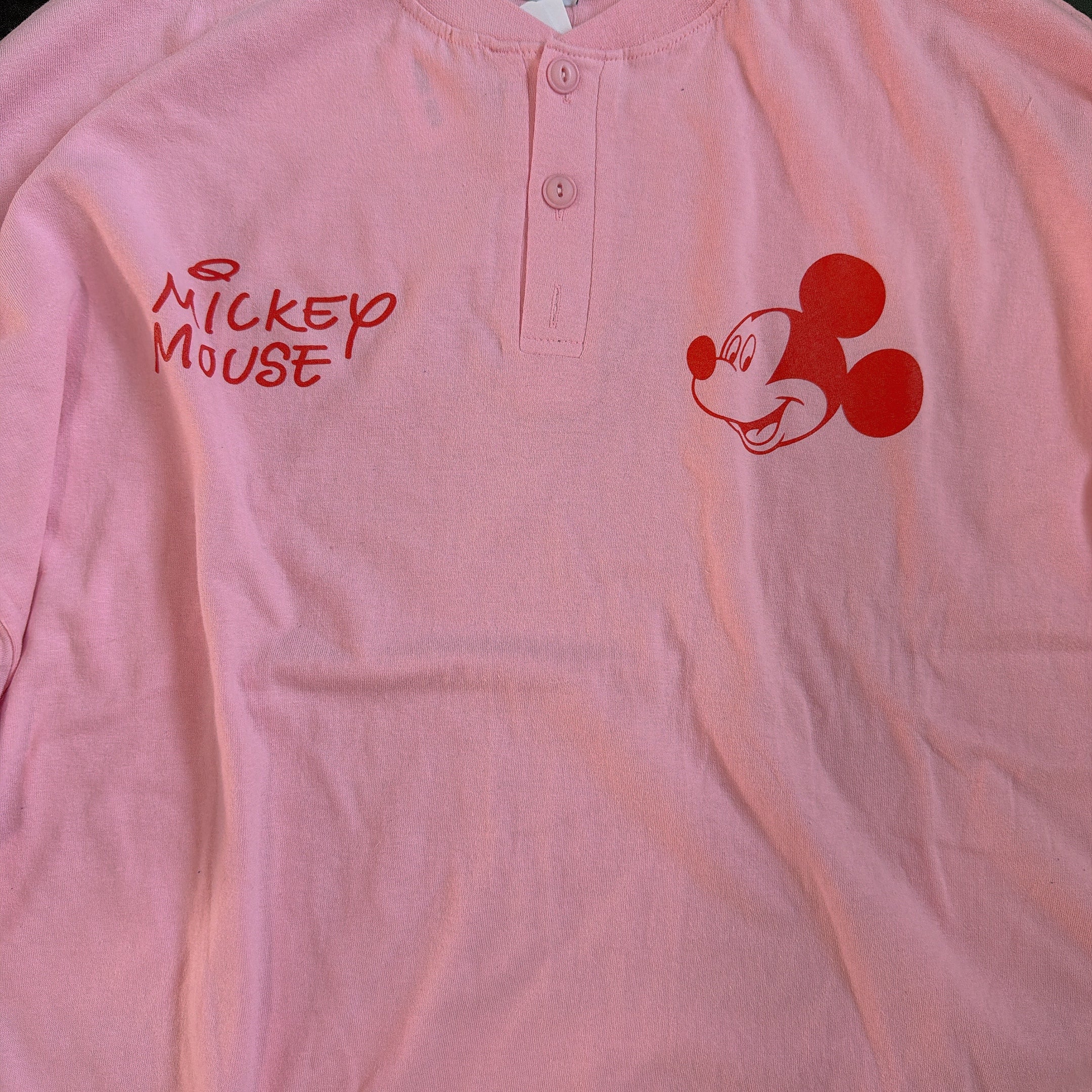 ※予約※3色 MICKEYヘンリーネックプルオーバー 5月中の出荷予定