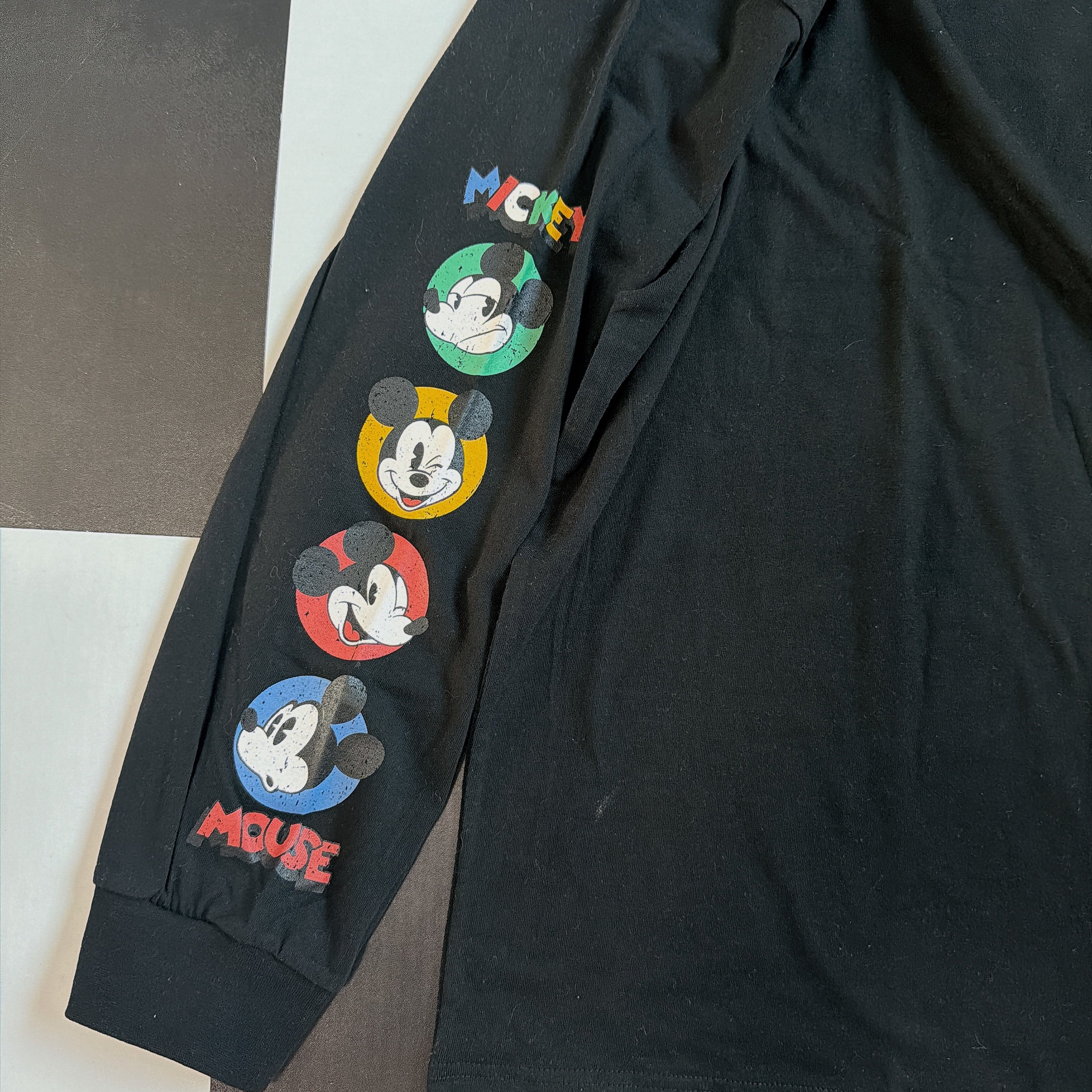 ※予約※ 袖プリントMICKEYロンTEE  5月中の出荷予定