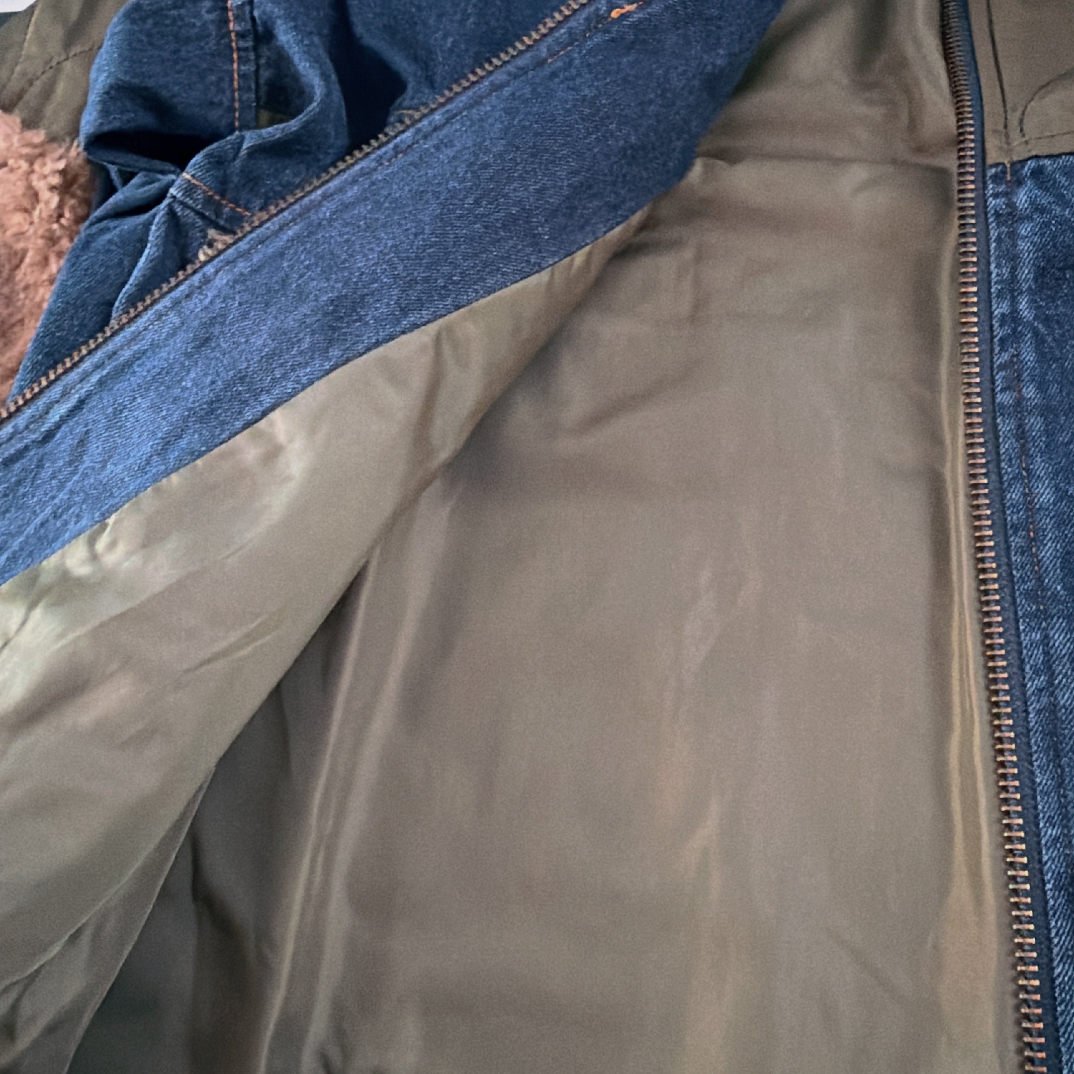 ※上限あり予約※キルティングデニムジャケット11月下旬の出荷予定