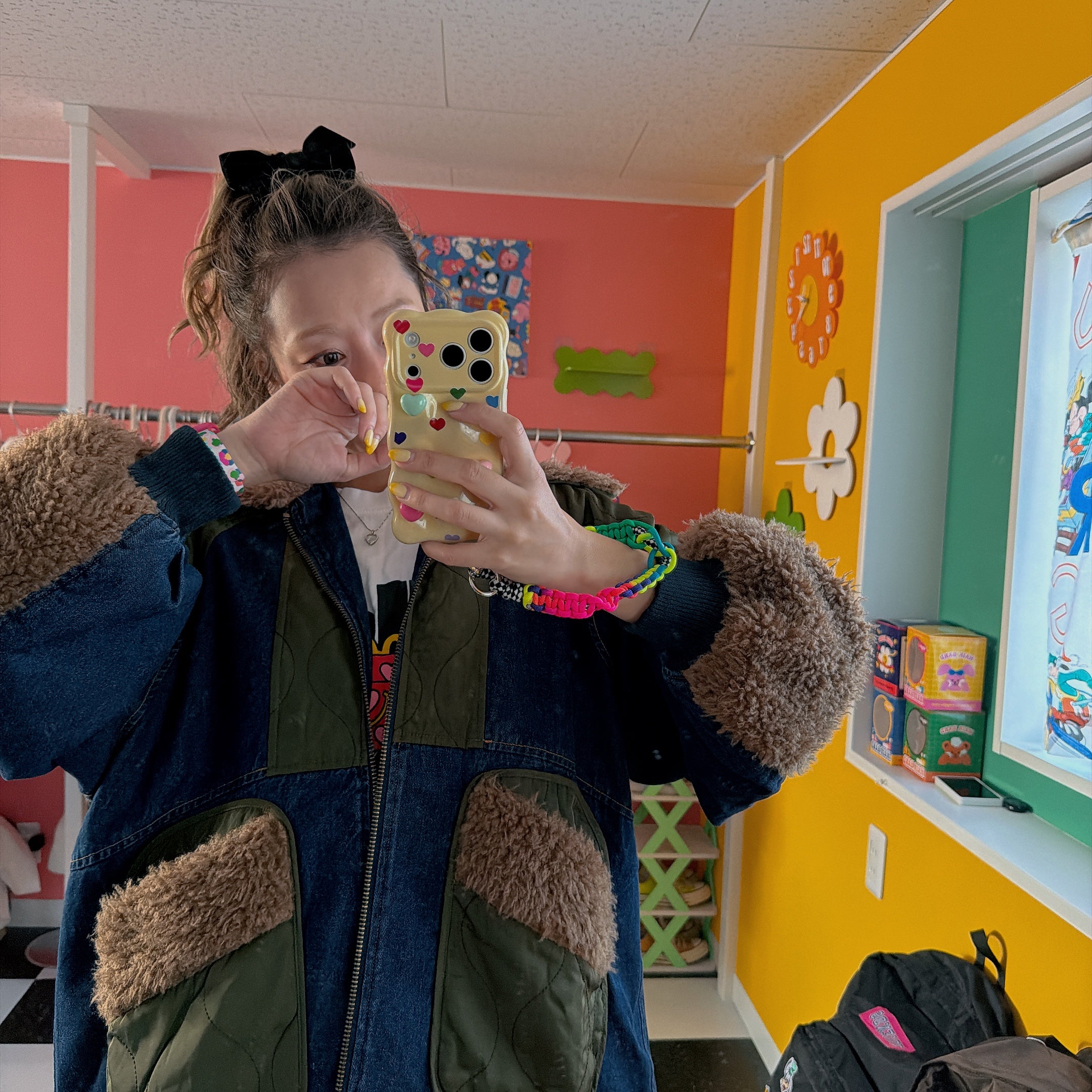 ※上限あり予約※キルティングデニムジャケット11月下旬の出荷予定