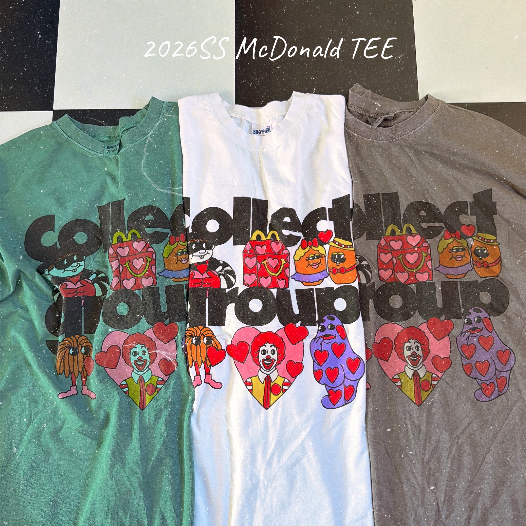 ※2026SS予約※3色 マクドナルドビッグTEE 12月中の出荷予定
