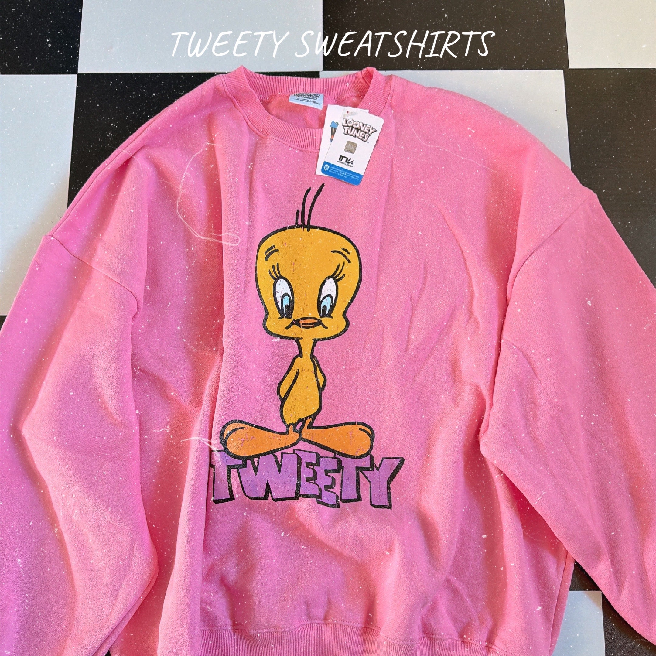 ※予約※トゥイーティー裏起毛ビッグスウェット 12月中の出荷予定