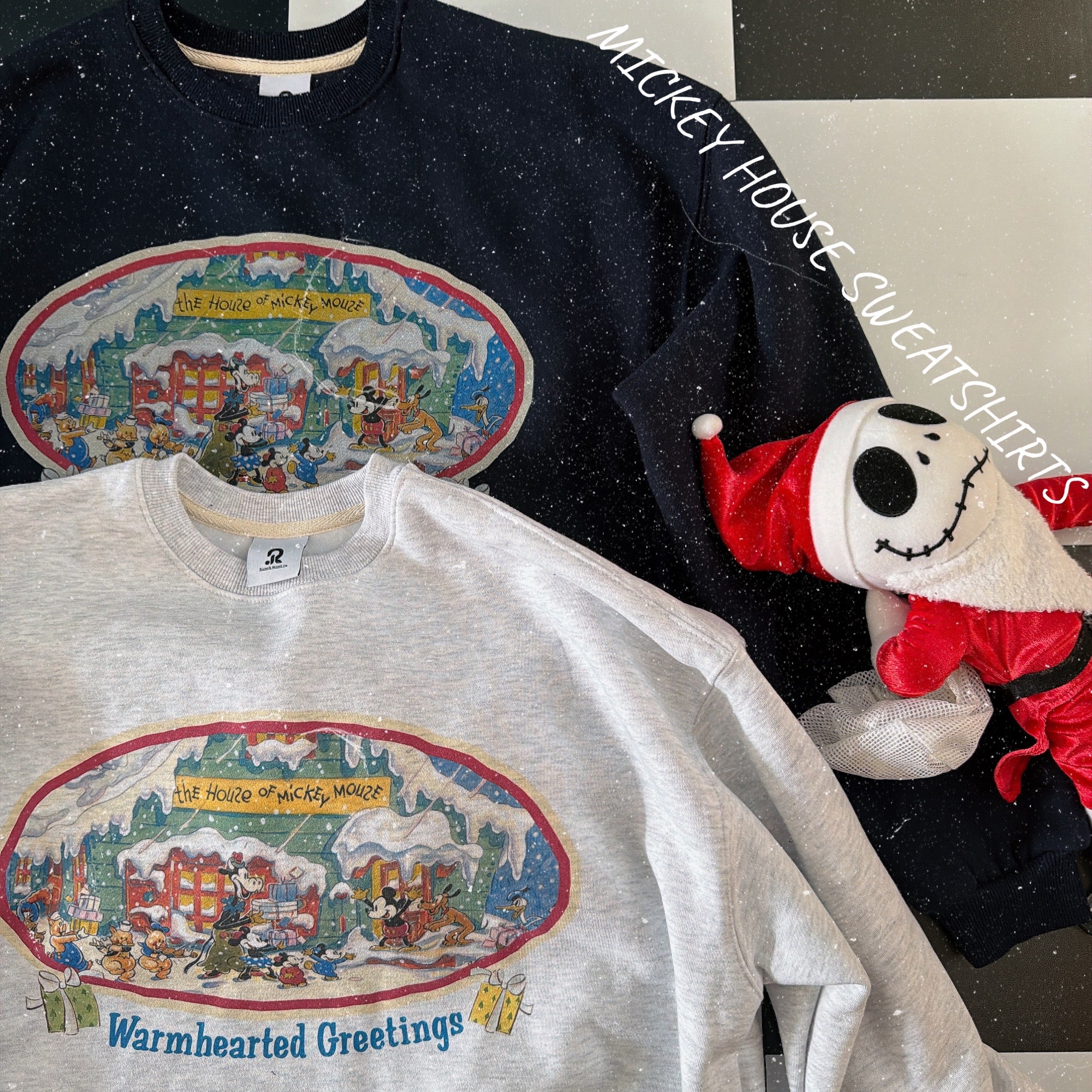 ※再販予約※ミッキーハウススウェット 12月下旬〜1月中旬ごろの出荷予定