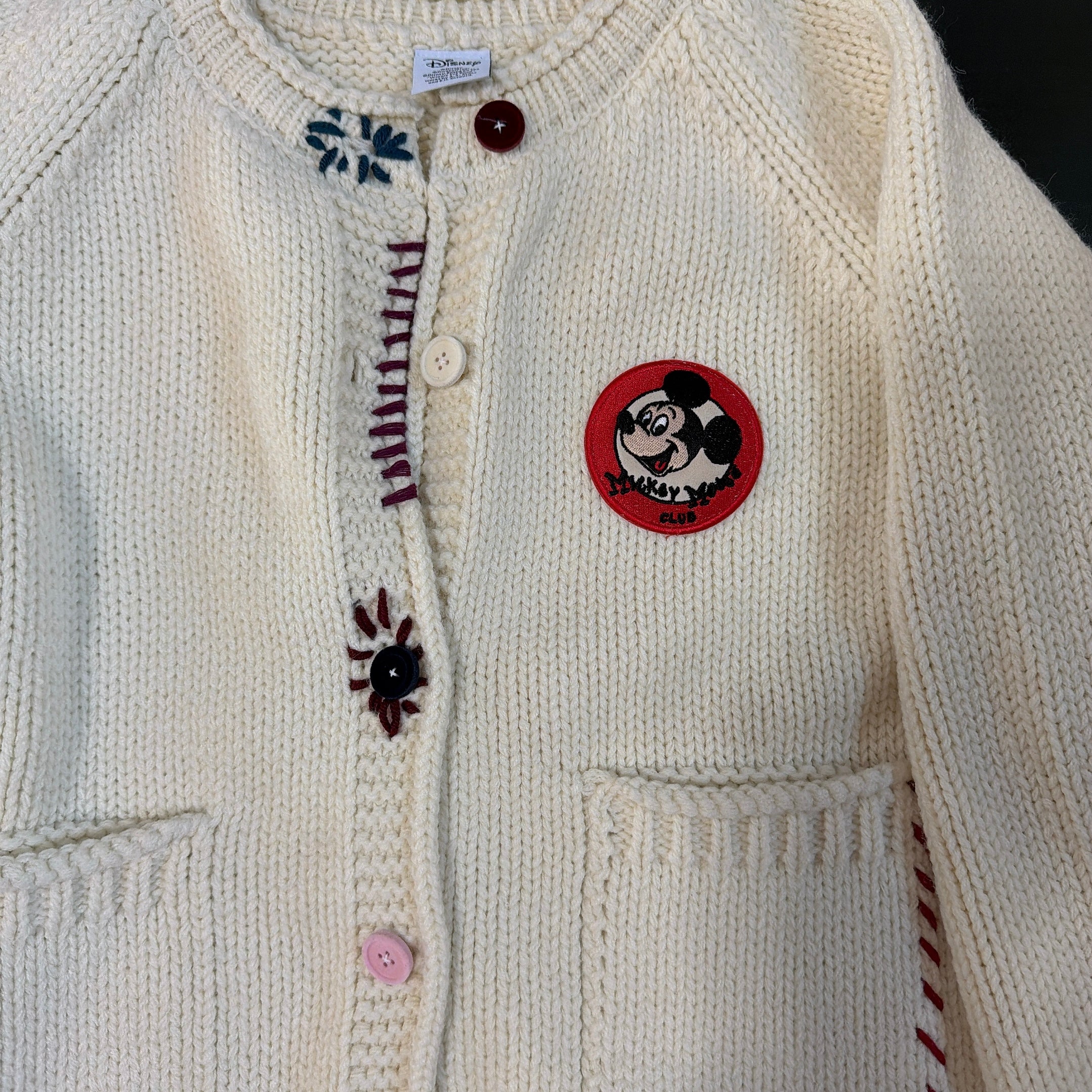 ※予約※新色 ミッキーハンドメイドニット 1月中の出荷予定