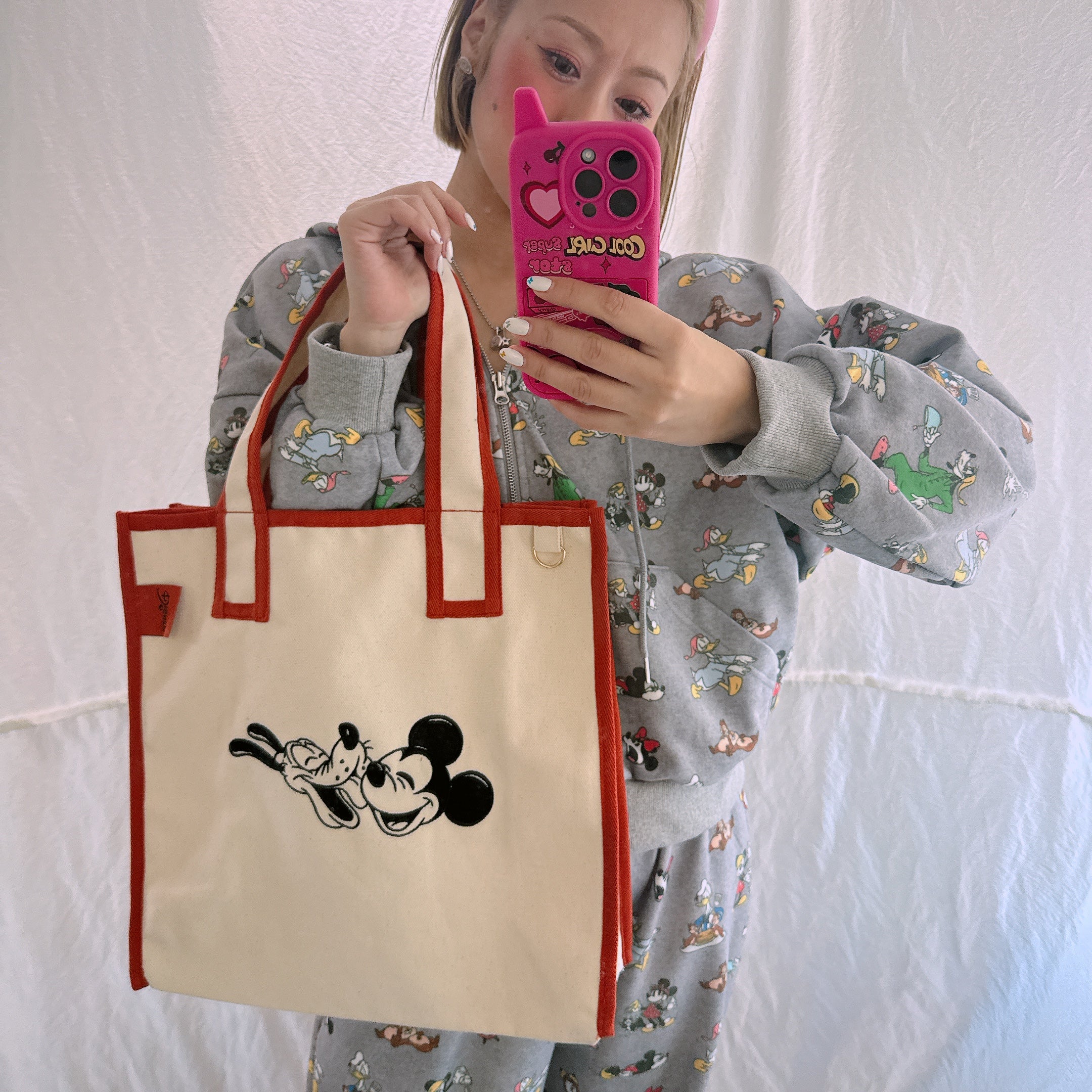 *Pre-order* Disney's new product pre-order 7 types of embroidered big tote bags Scheduled to ship in May