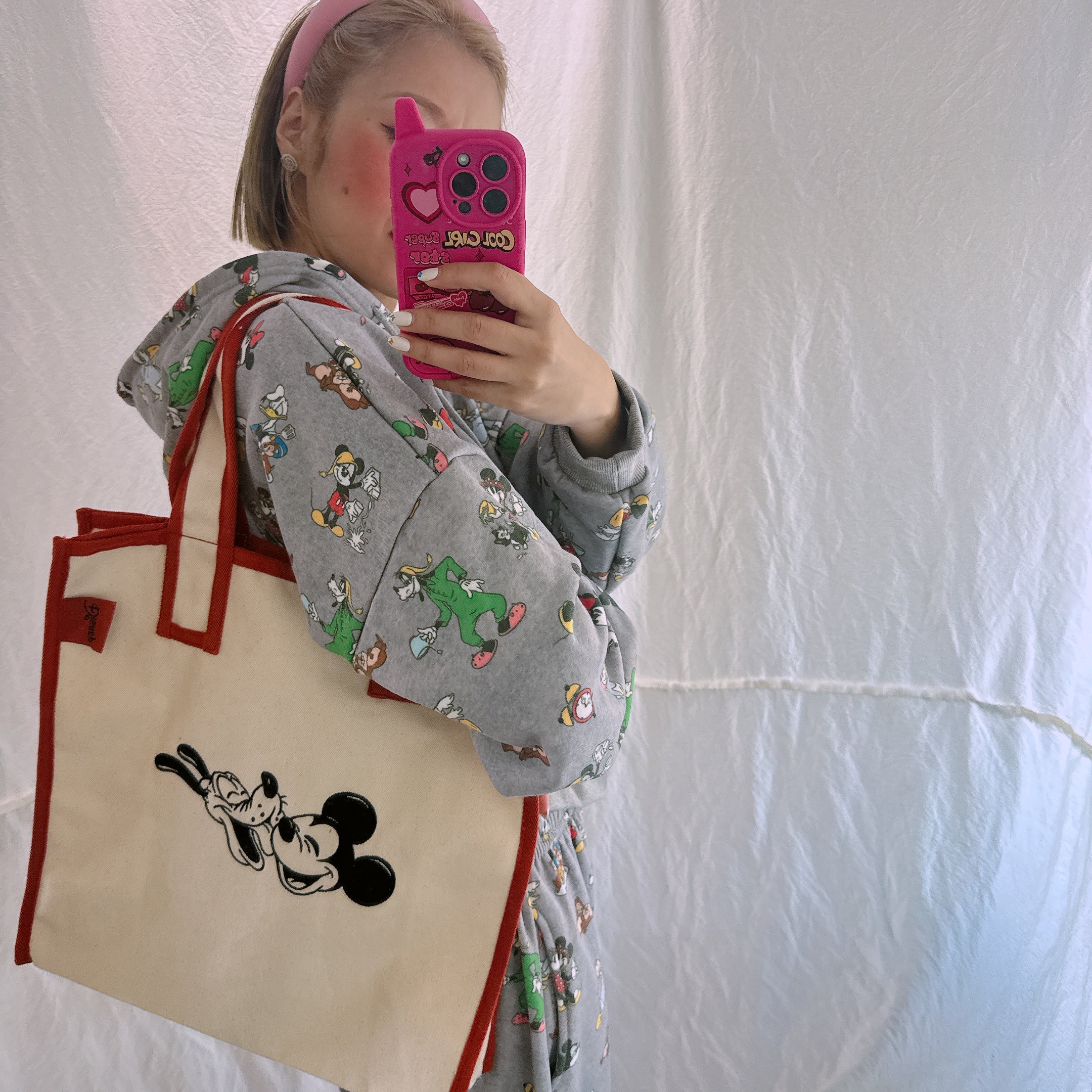 *Pre-order* Disney's new product pre-order 7 types of embroidered big tote bags Scheduled to ship in May