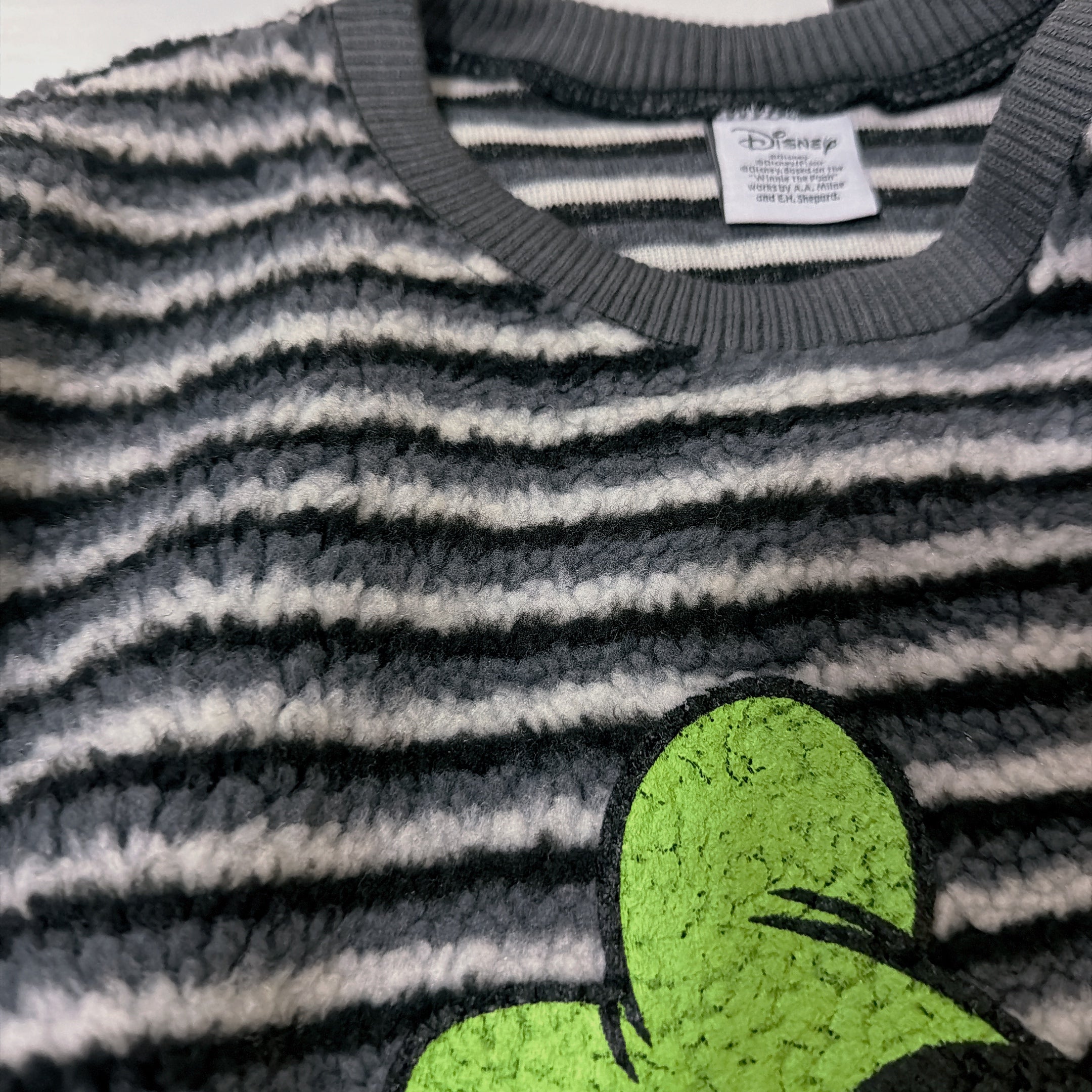 ※予約※2色 変形グーフィーボーダーボアスウェット 2月上旬出荷予定