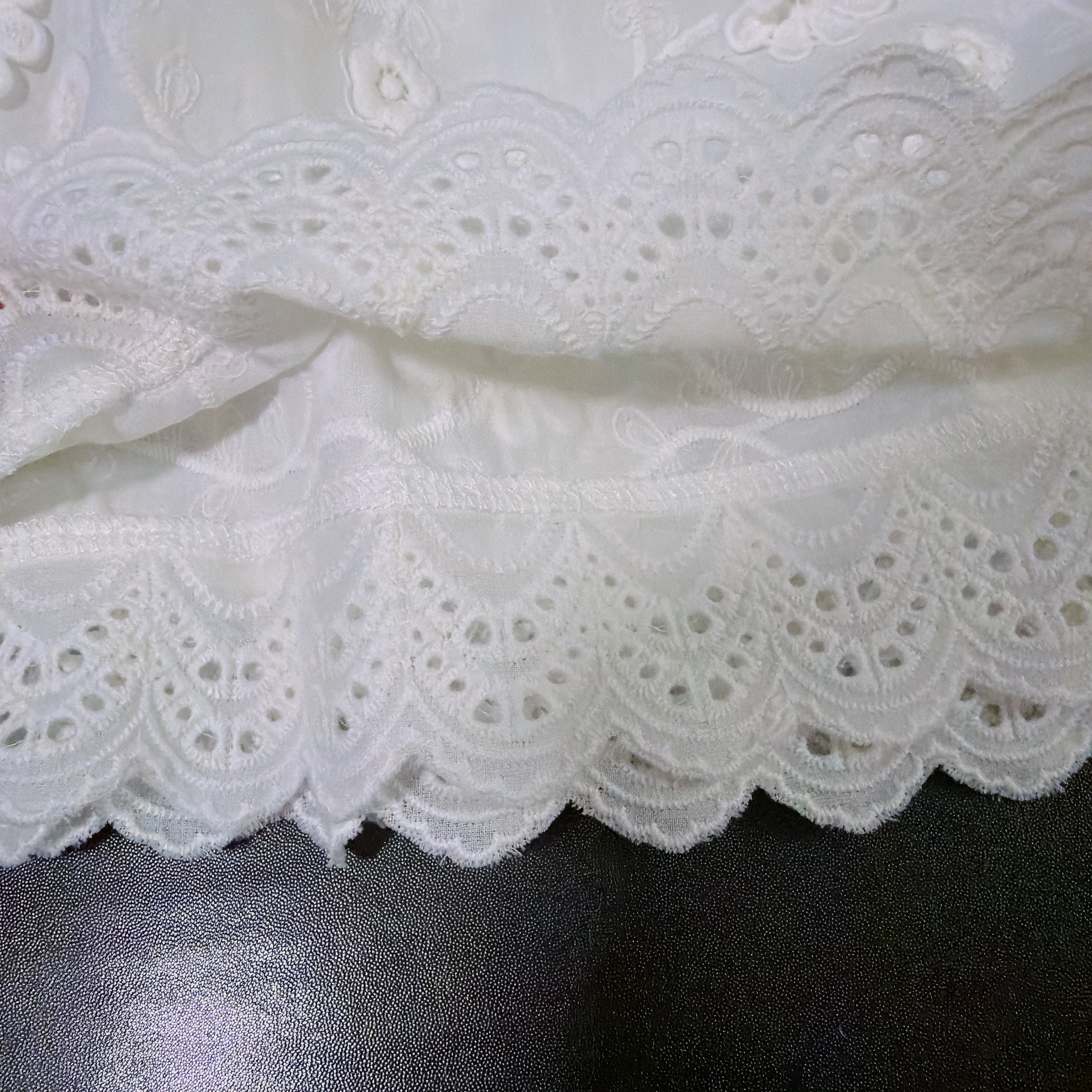 ※予約※2色 3D刺繍フラワーレースワイドパンツ 2月中の出荷予定