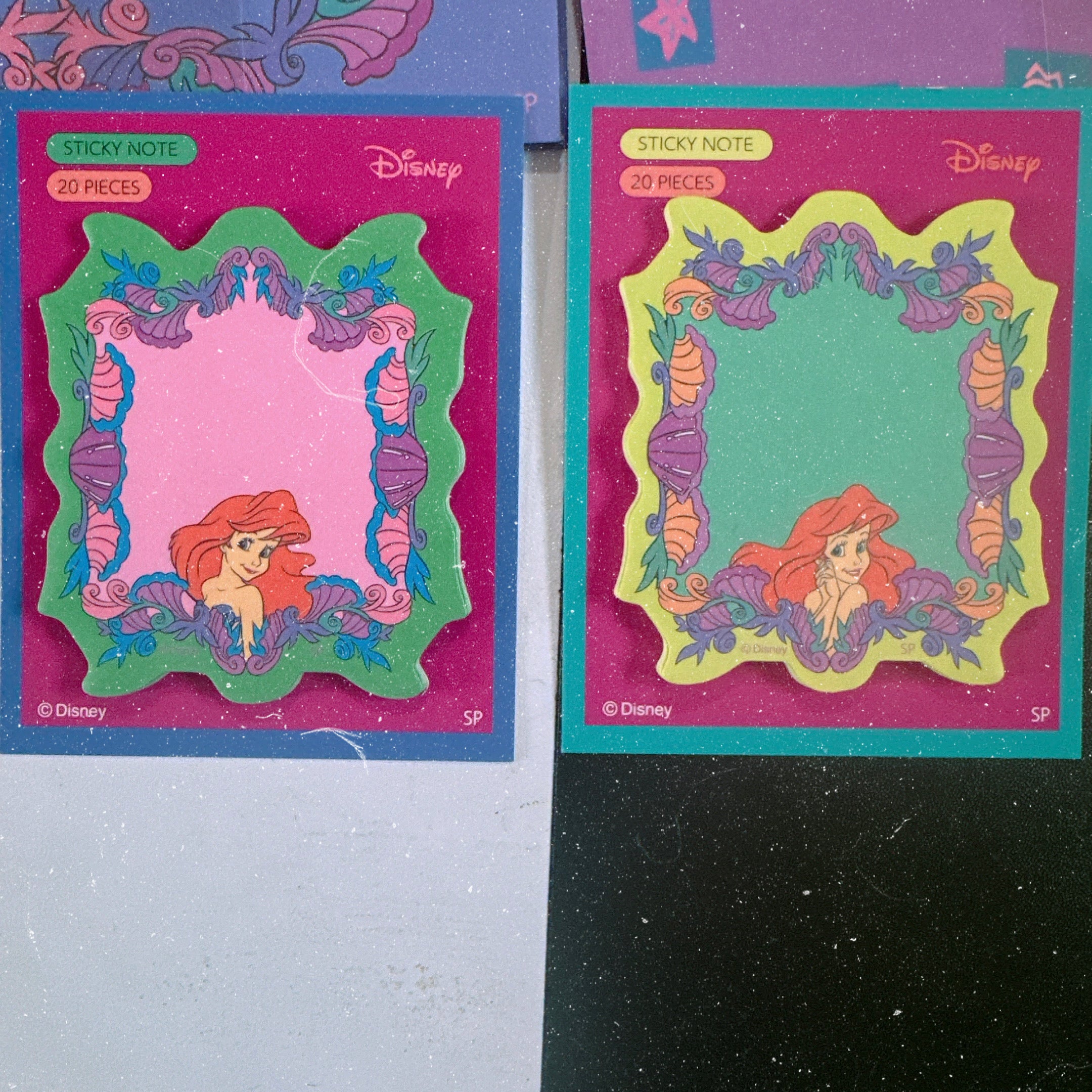 Instant delivery NOSTALGICA Ariel die-cut sticky notes