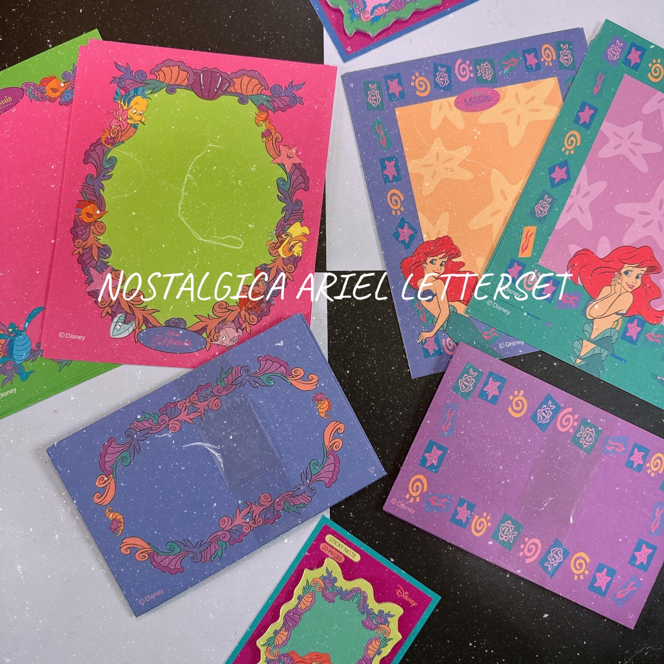 Instant delivery NOSTALGICA Ariel letter set