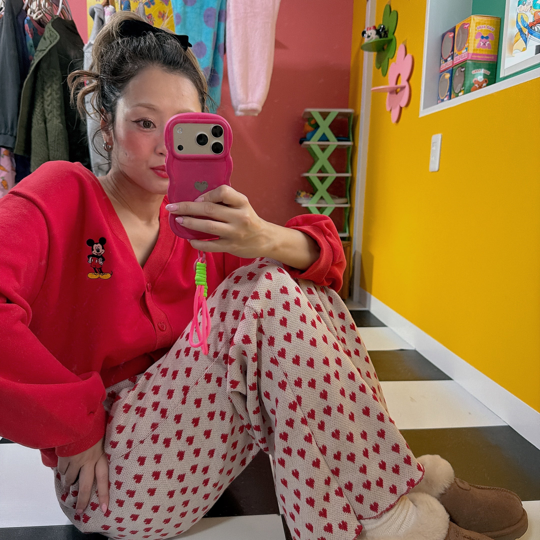 ※予約※6種類 総柄ニットパンツシリーズ♡2月上旬ごろ出荷予定