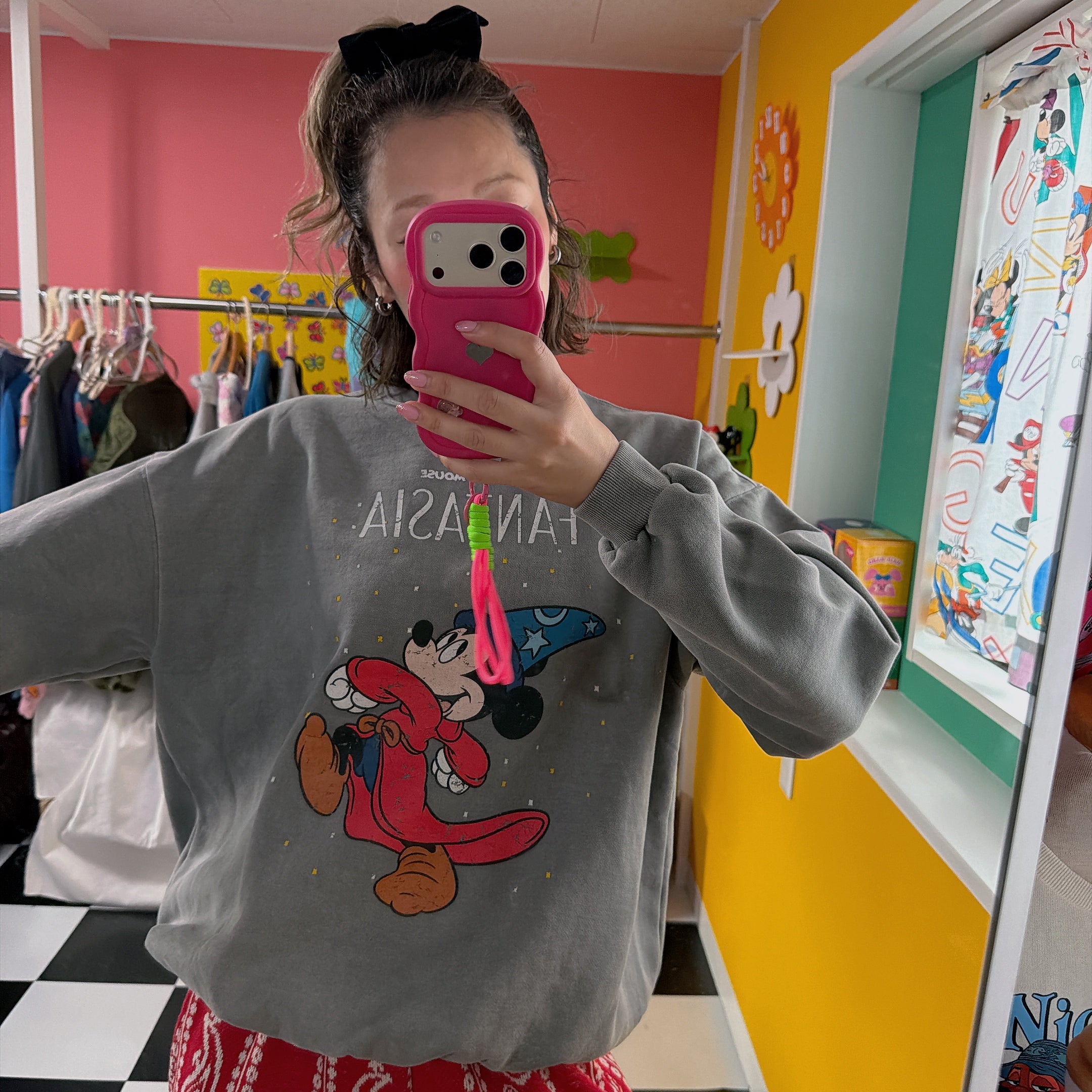 ※予約※2色 FANTASIAピグメントスウェット 2月上旬出荷予定