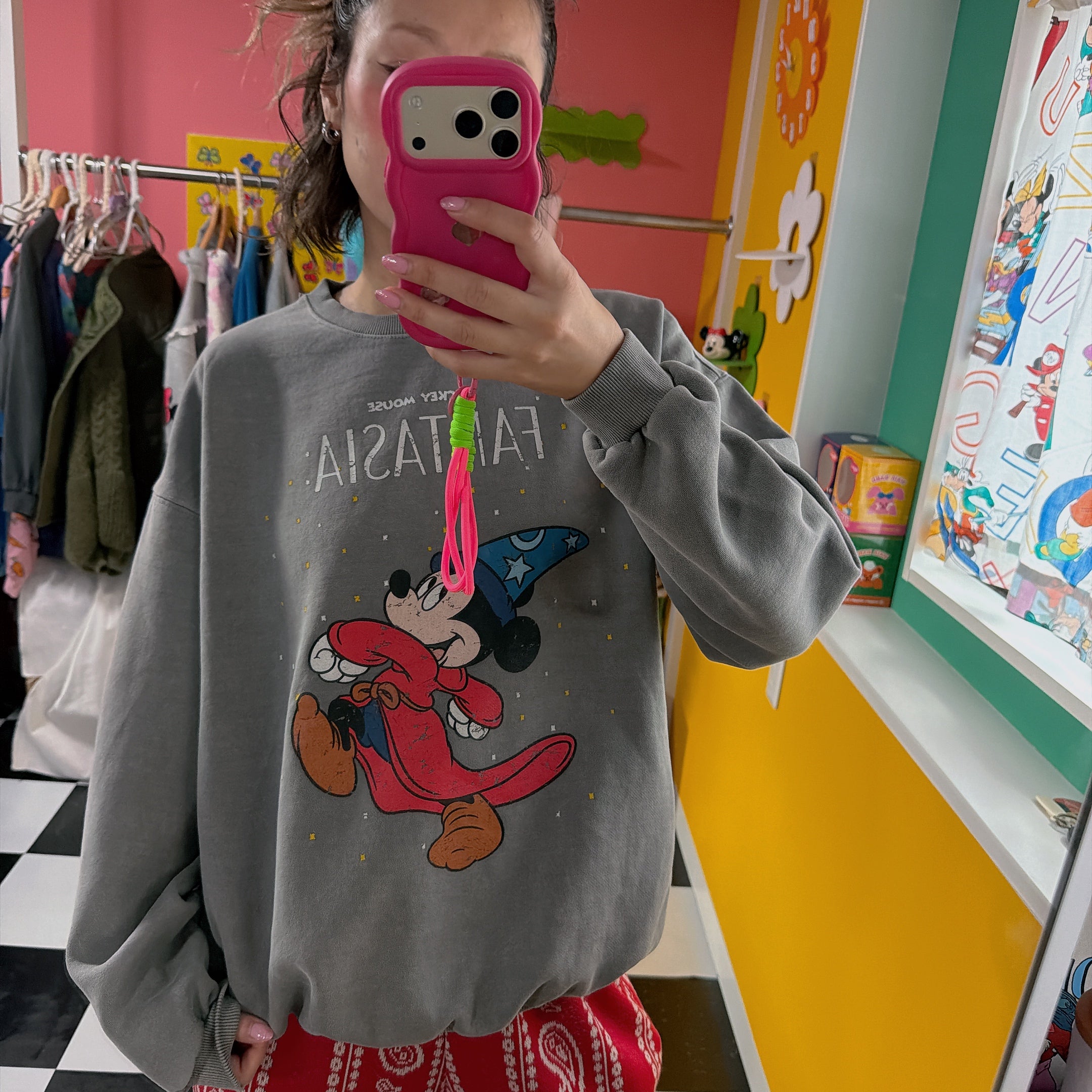 ※予約※2色 FANTASIAピグメントスウェット 2月上旬出荷予定