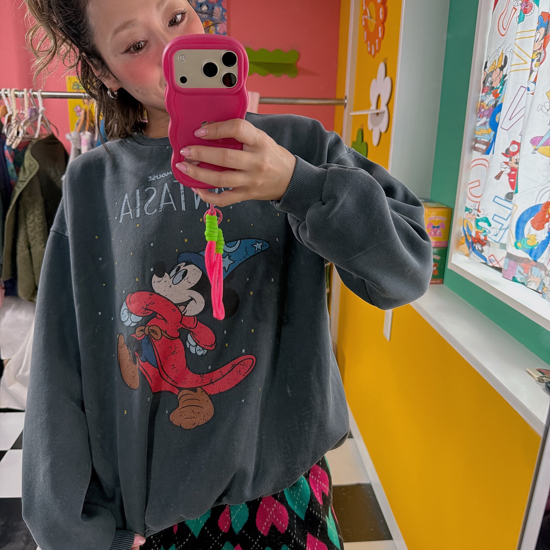 ※予約※2色 FANTASIAピグメントスウェット 2月上旬出荷予定