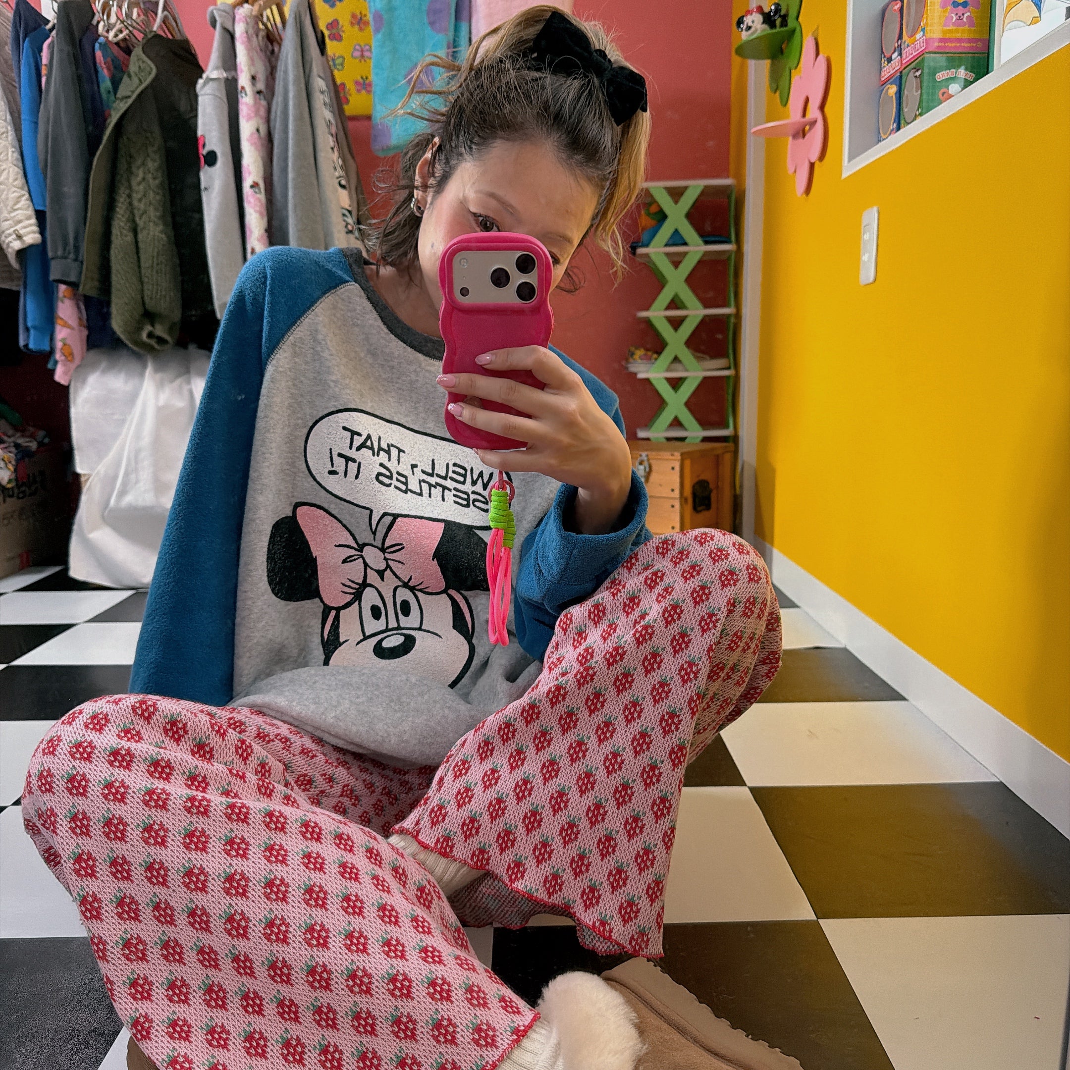 ※予約※6種類 総柄ニットパンツシリーズ♡2月上旬ごろ出荷予定