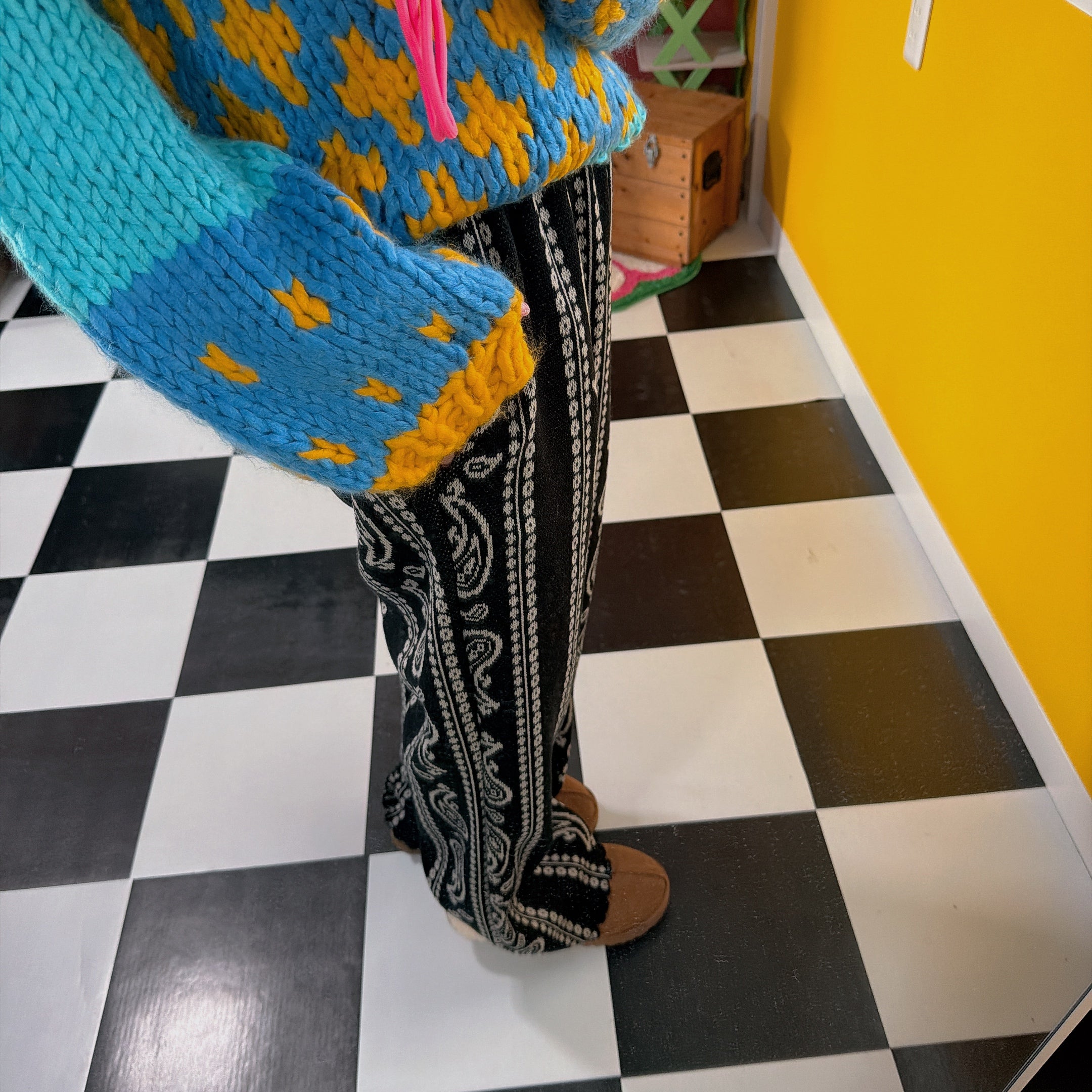 ※予約※6種類 総柄ニットパンツシリーズ♡2月上旬ごろ出荷予定