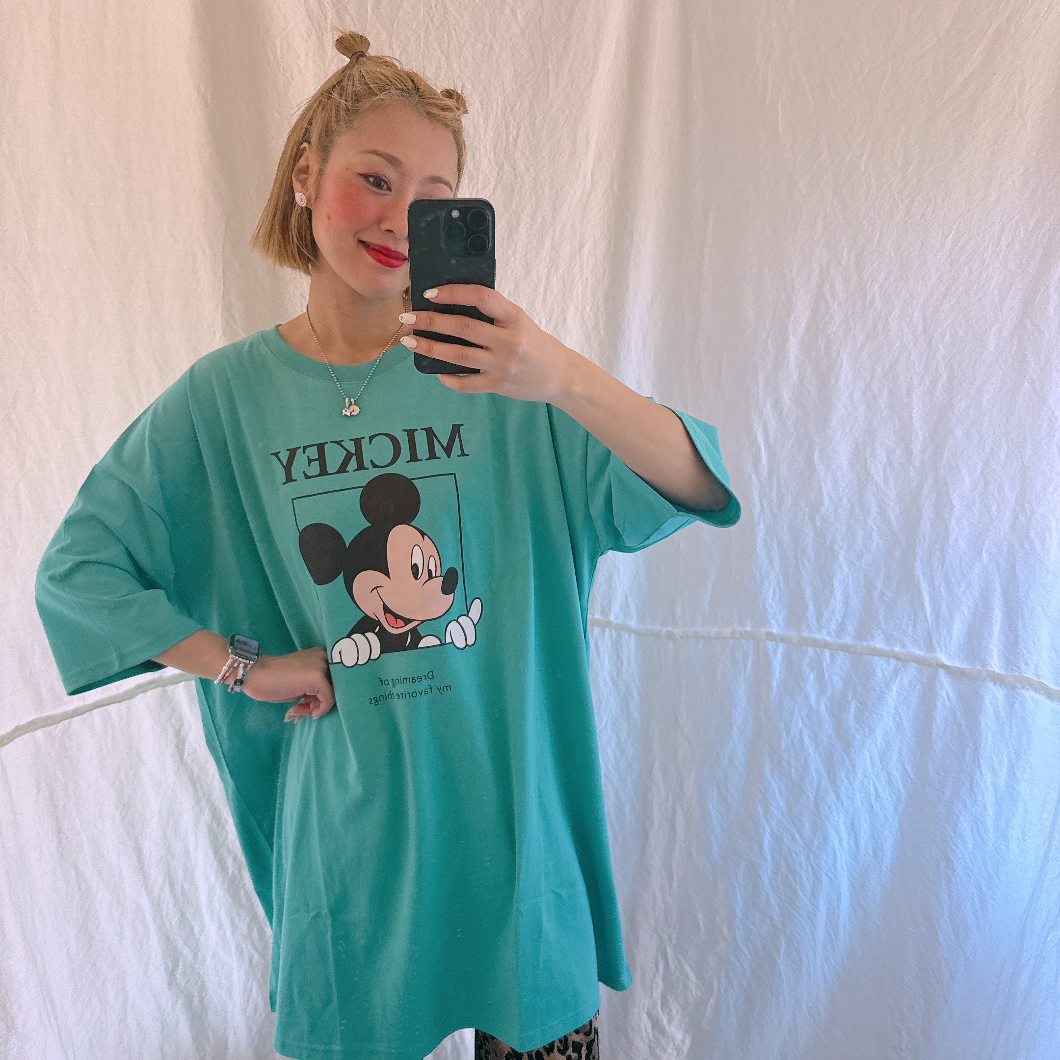 Resale 4 types of retro design Disney big TEE♡Scheduled to be shipped in early March