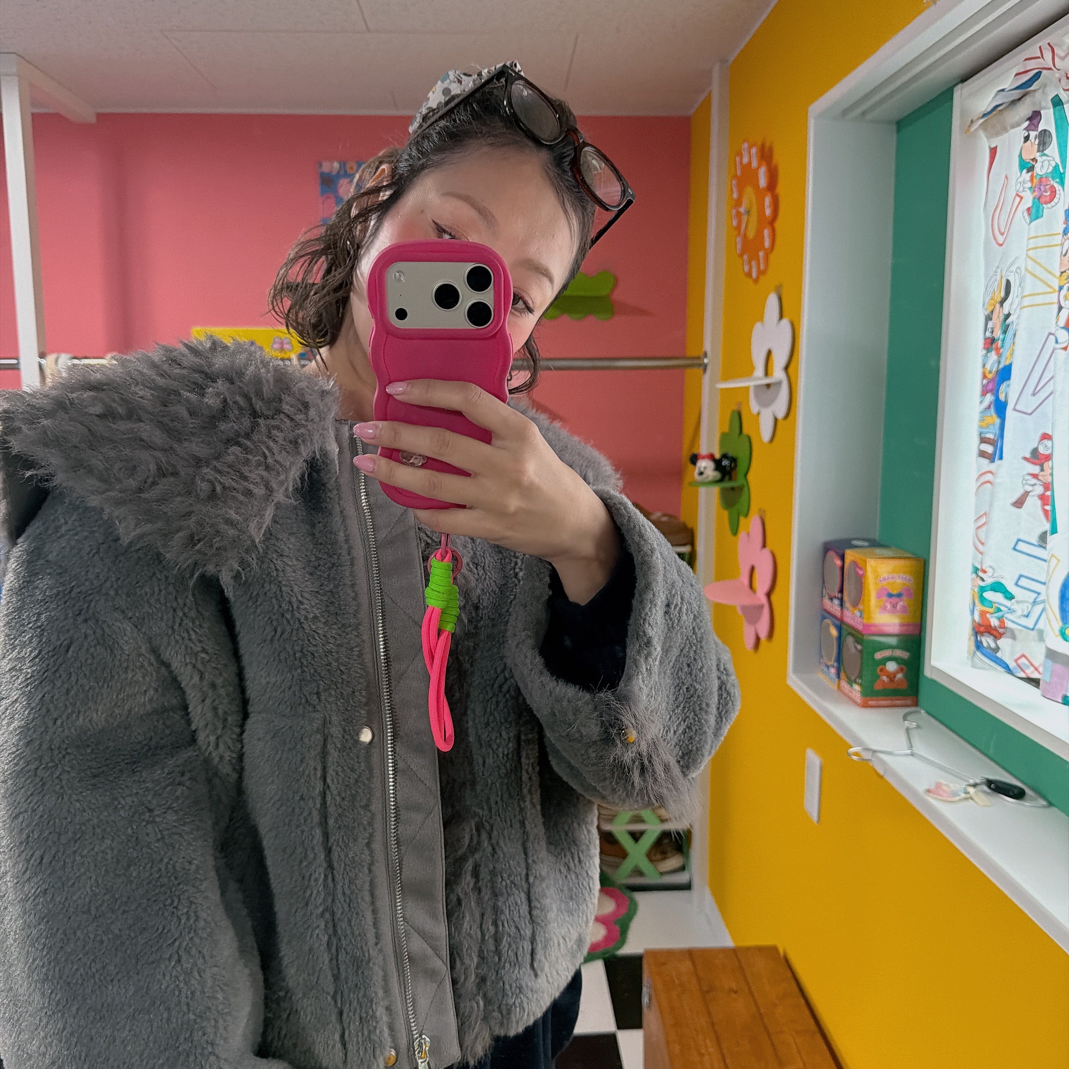 ※予約※2色 セーターカーラームートンジャケット 1月中の出荷予定