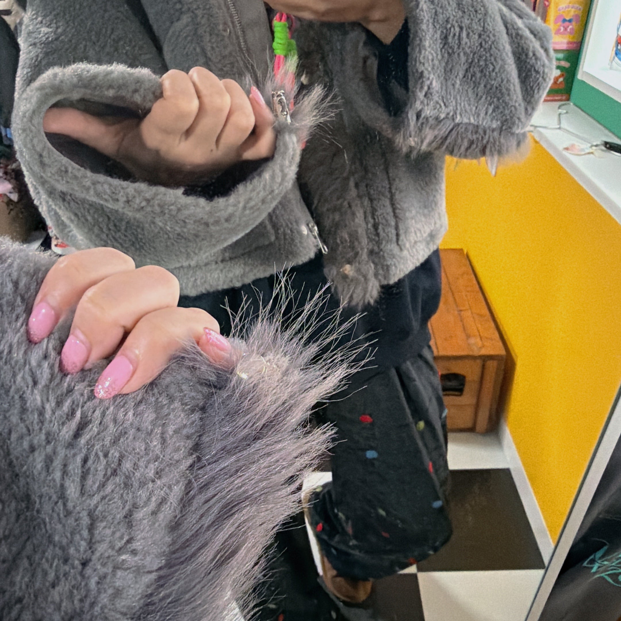 ※予約※2色 セーターカーラームートンジャケット 1月中の出荷予定