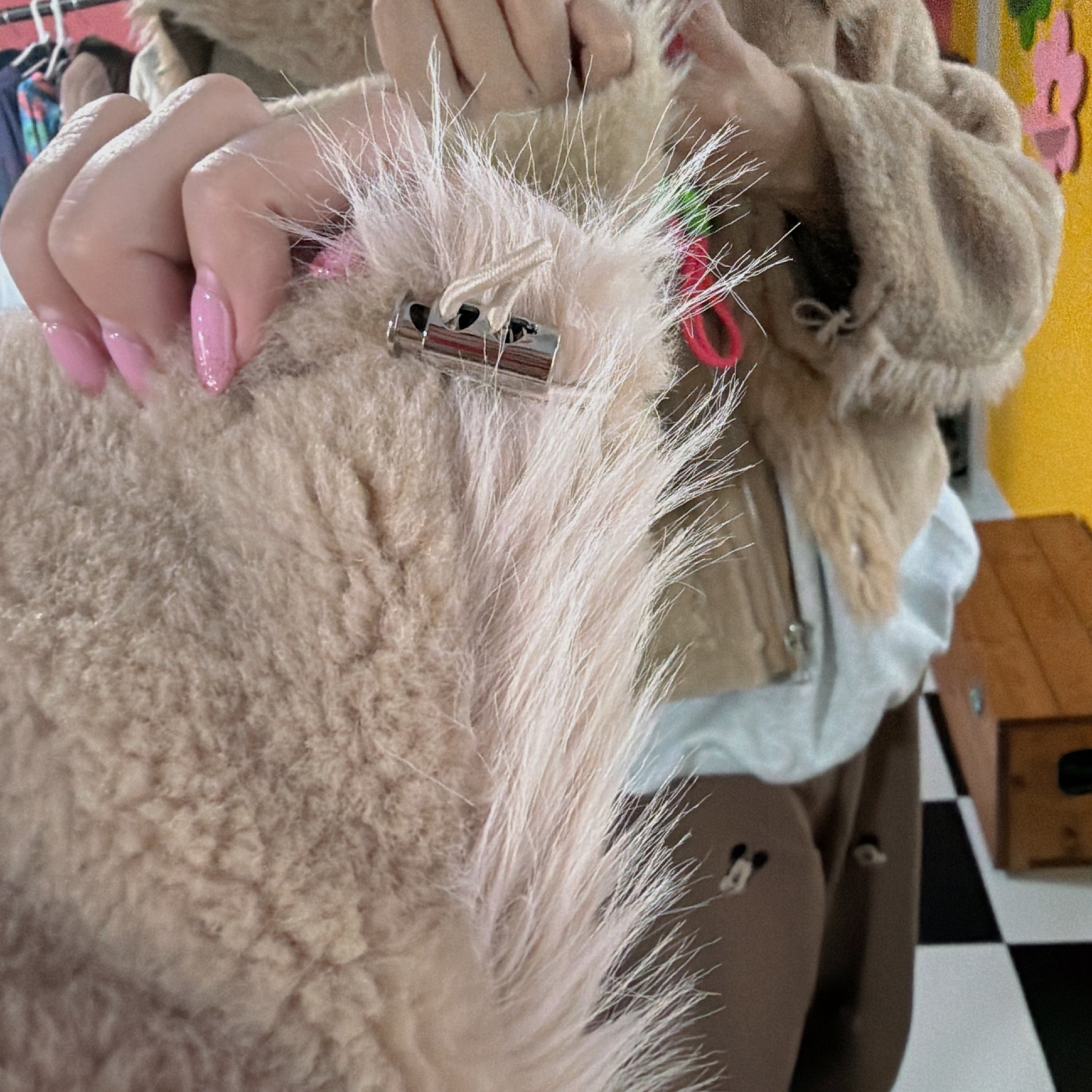 ※予約※2色 セーターカーラームートンジャケット 1月中の出荷予定