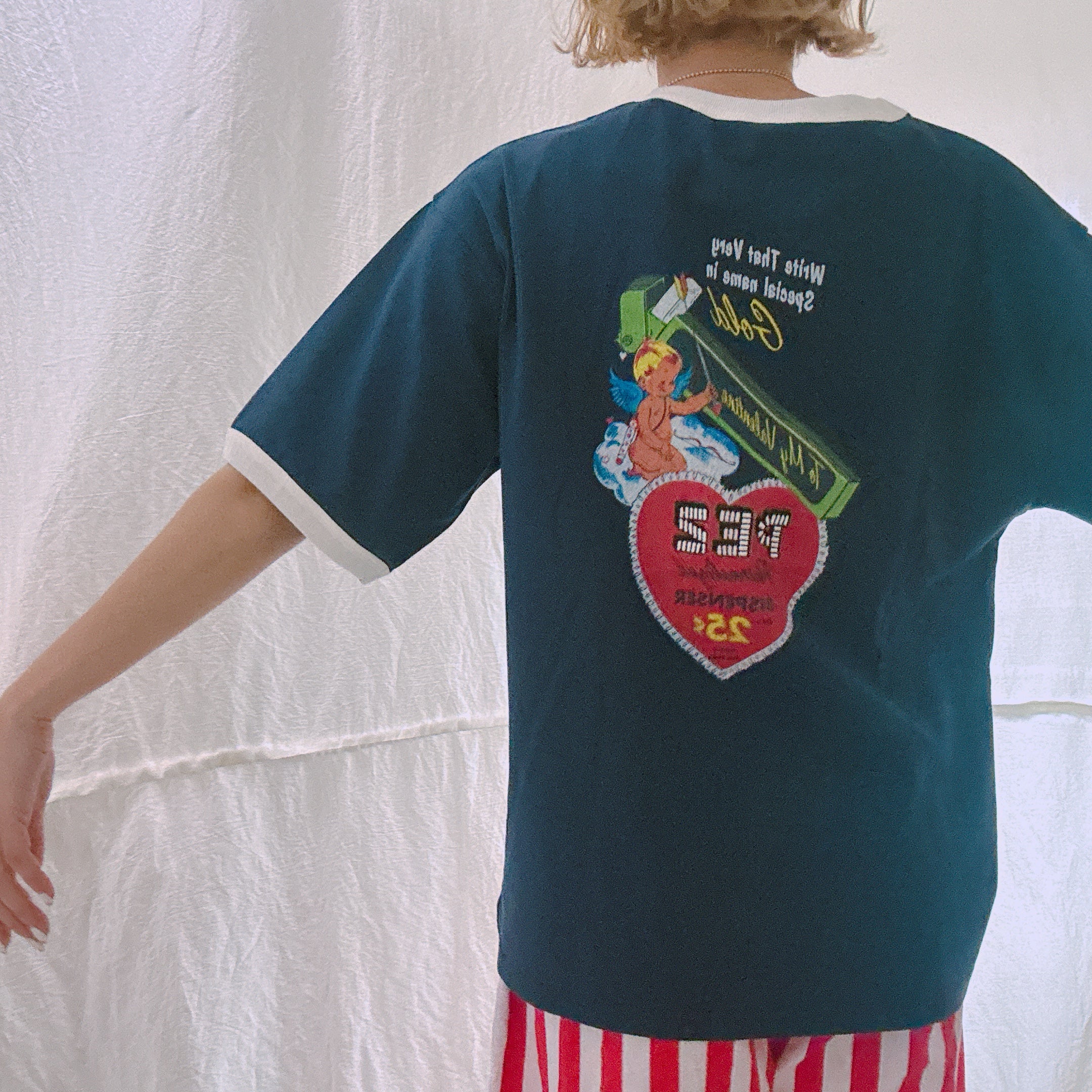 ※予約※SS新作 PEZレトロハートデザインTEE 3月中発送予定