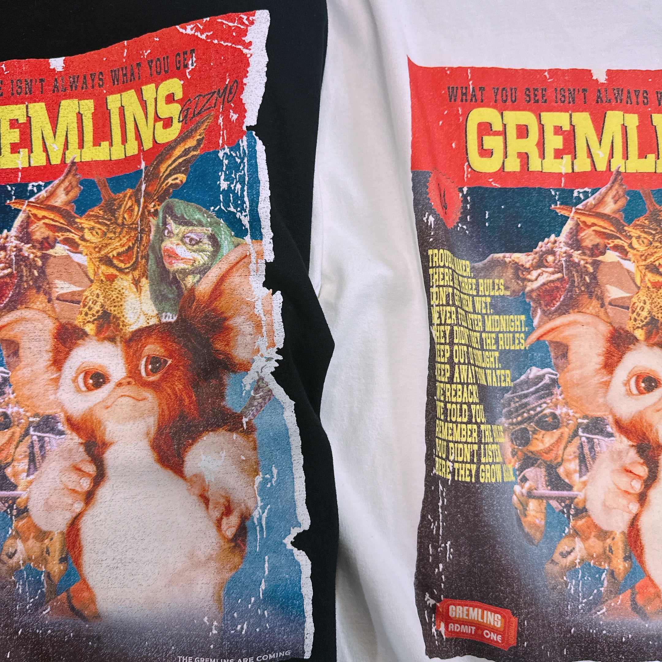 *Pre-order* New SS Gremlins Movie Poster TEE Scheduled to ship in March