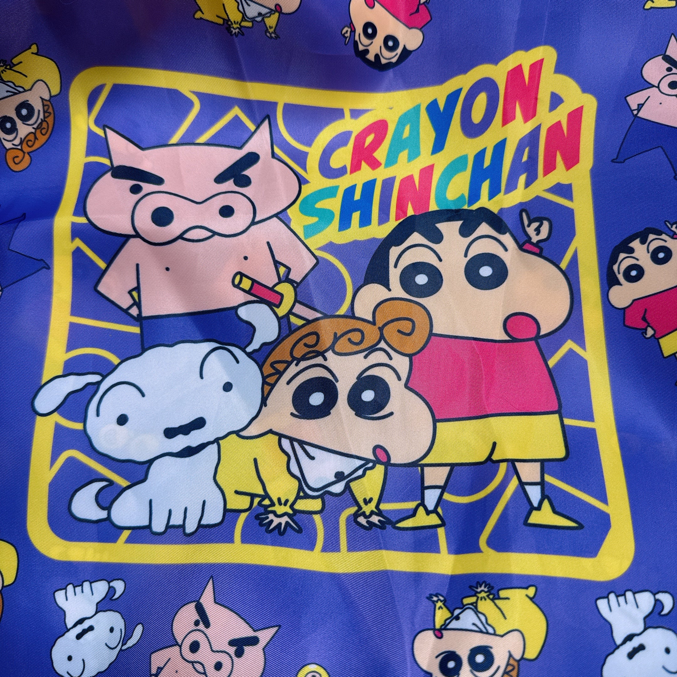 ※Pre-order※ Retro Shin-chan Goods Series♡ 2-color shopping bag Scheduled to be shipped in May