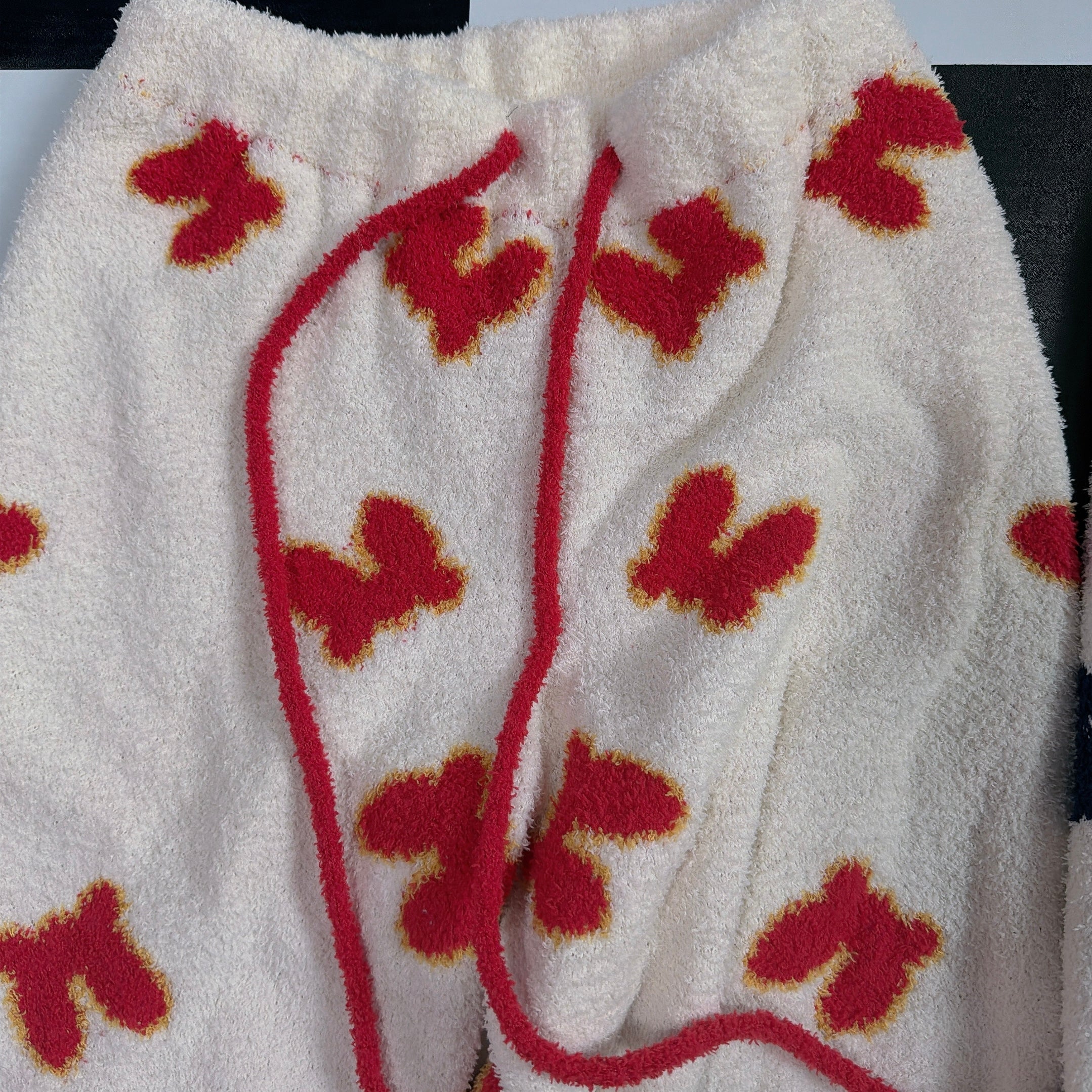 ※Pre-order※ 2-color set available Mickey and Minnie fluffy bottoms Scheduled to ship in January